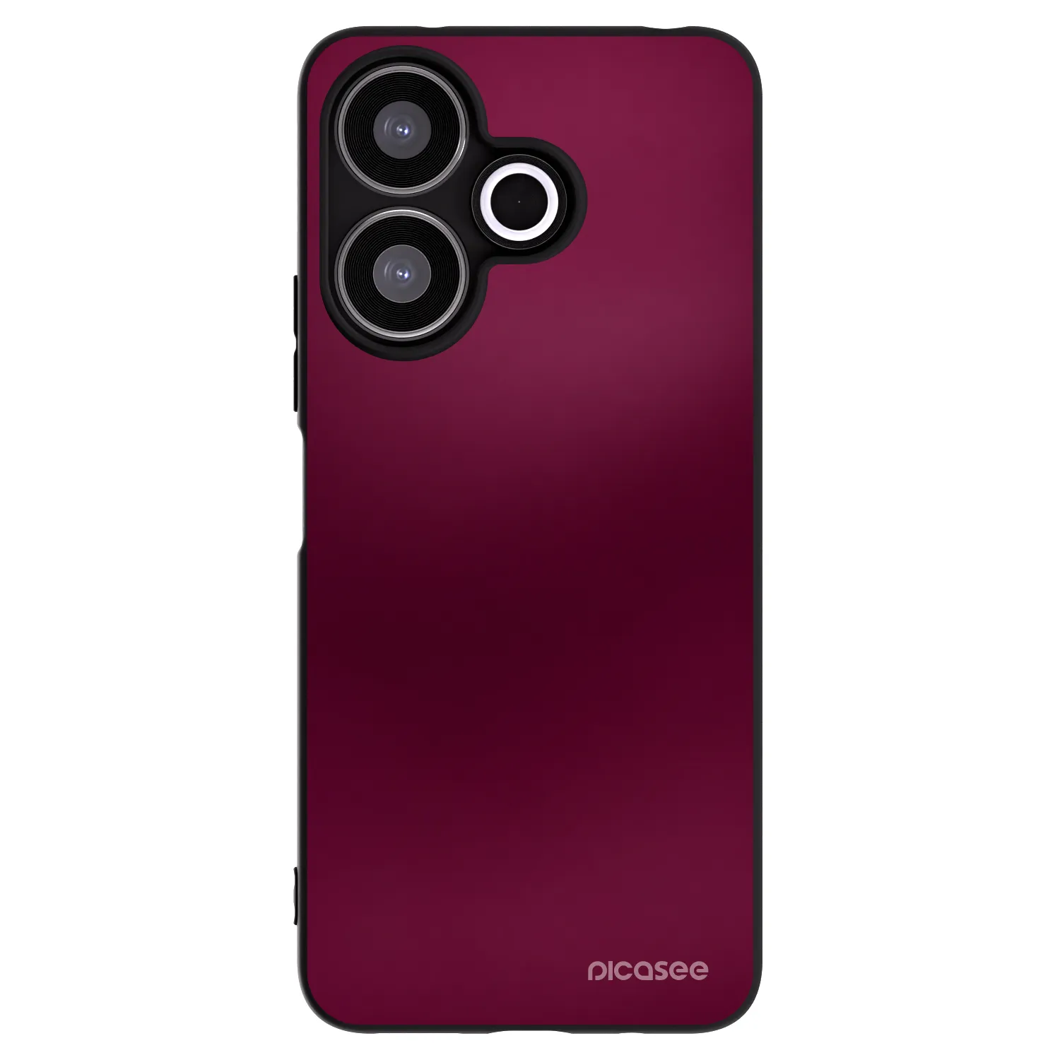 Picasee silikonový černý obal pro Xiaomi Redmi 13 4G - Velvet Bordeaux