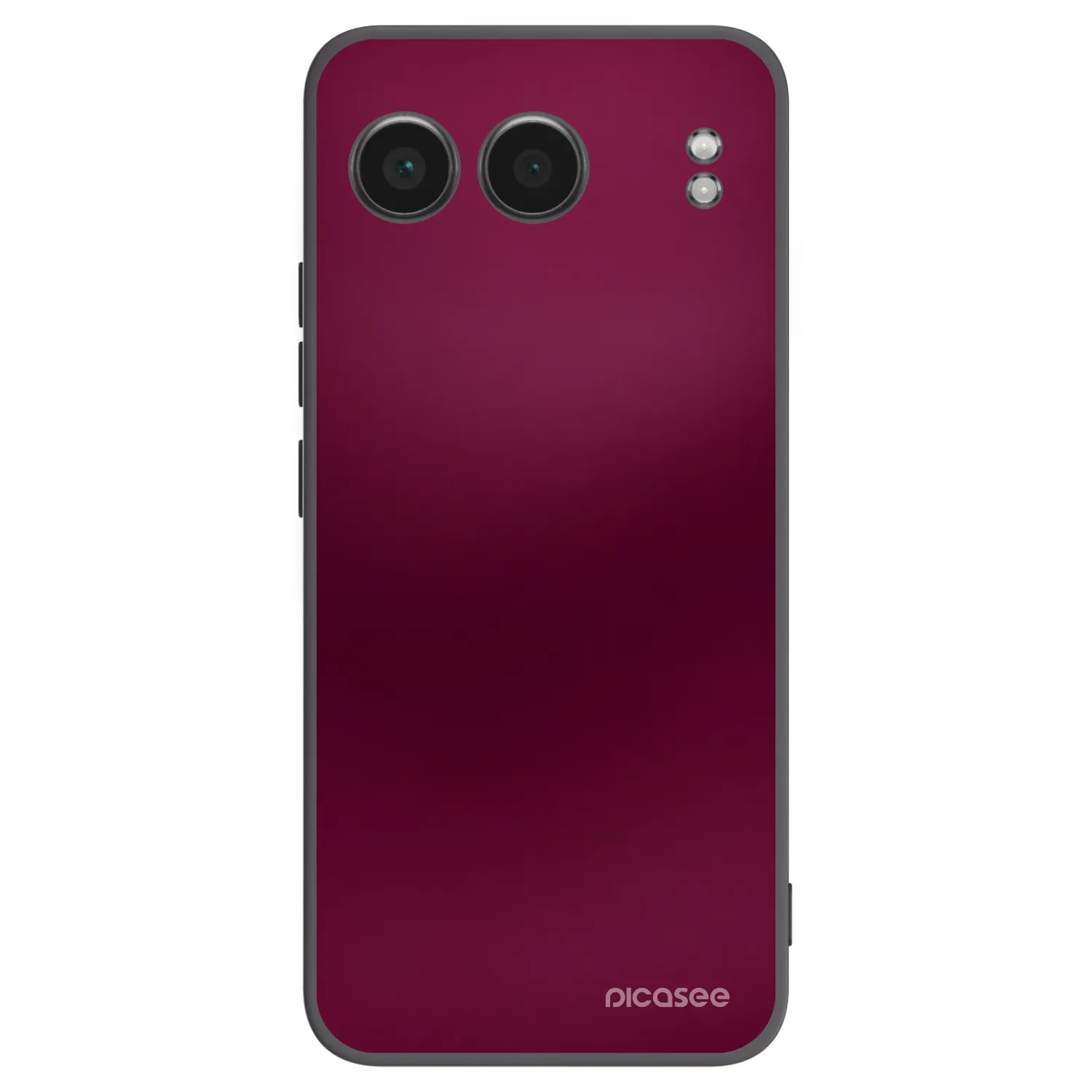 Picasee silikonový černý obal pro OnePlus Nord 4 - Velvet Bordeaux