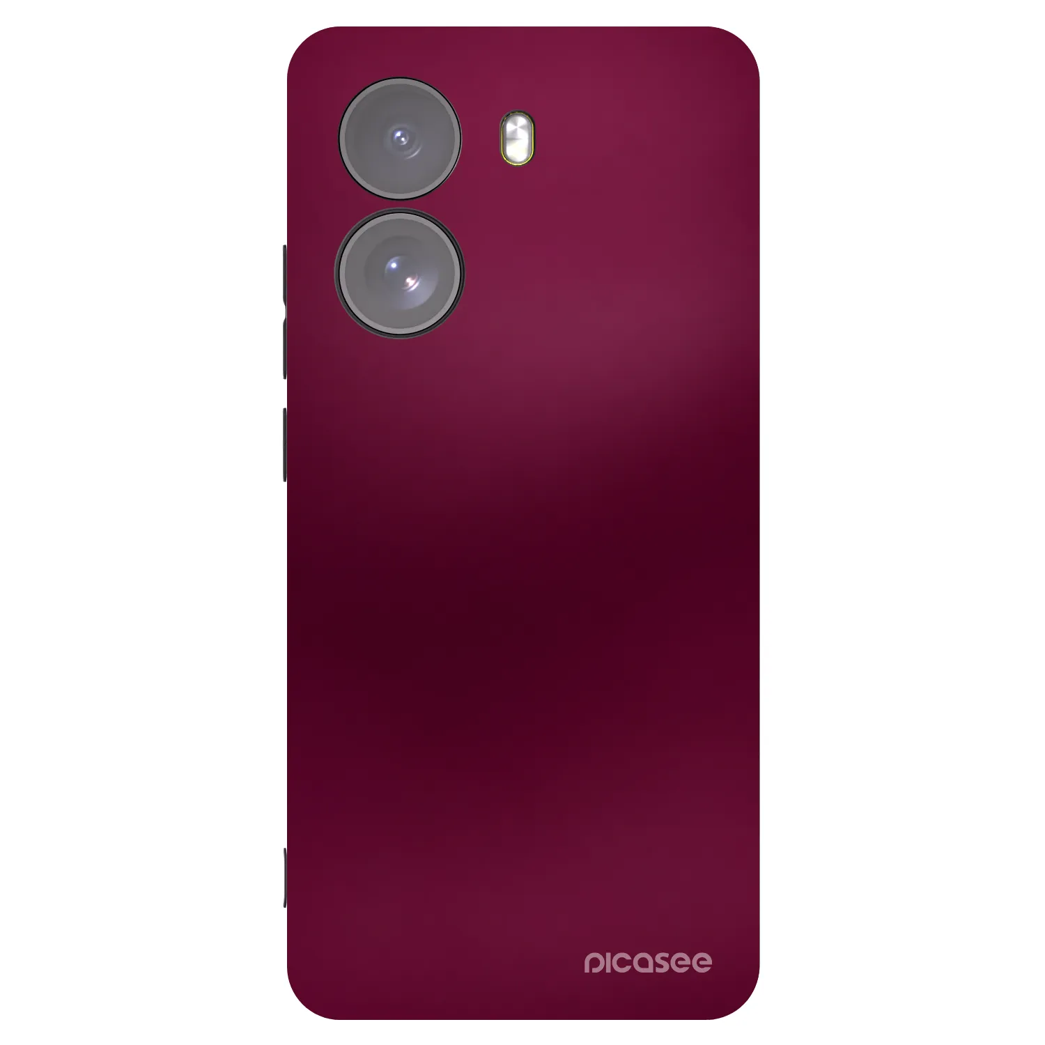Picasee silikonový černý obal pro Xiaomi Poco X7 - Velvet Bordeaux