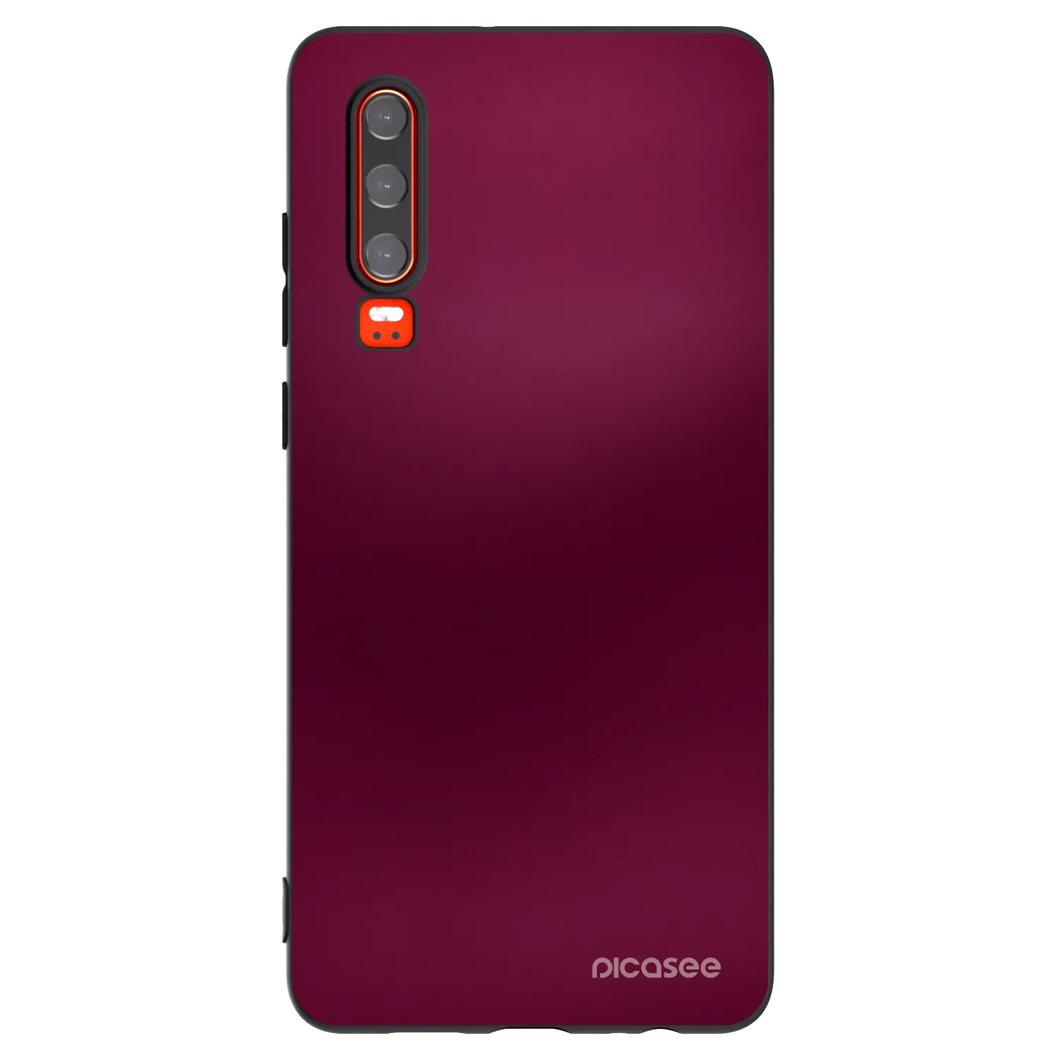 Picasee silikonový černý obal pro Huawei P30 - Velvet Bordeaux
