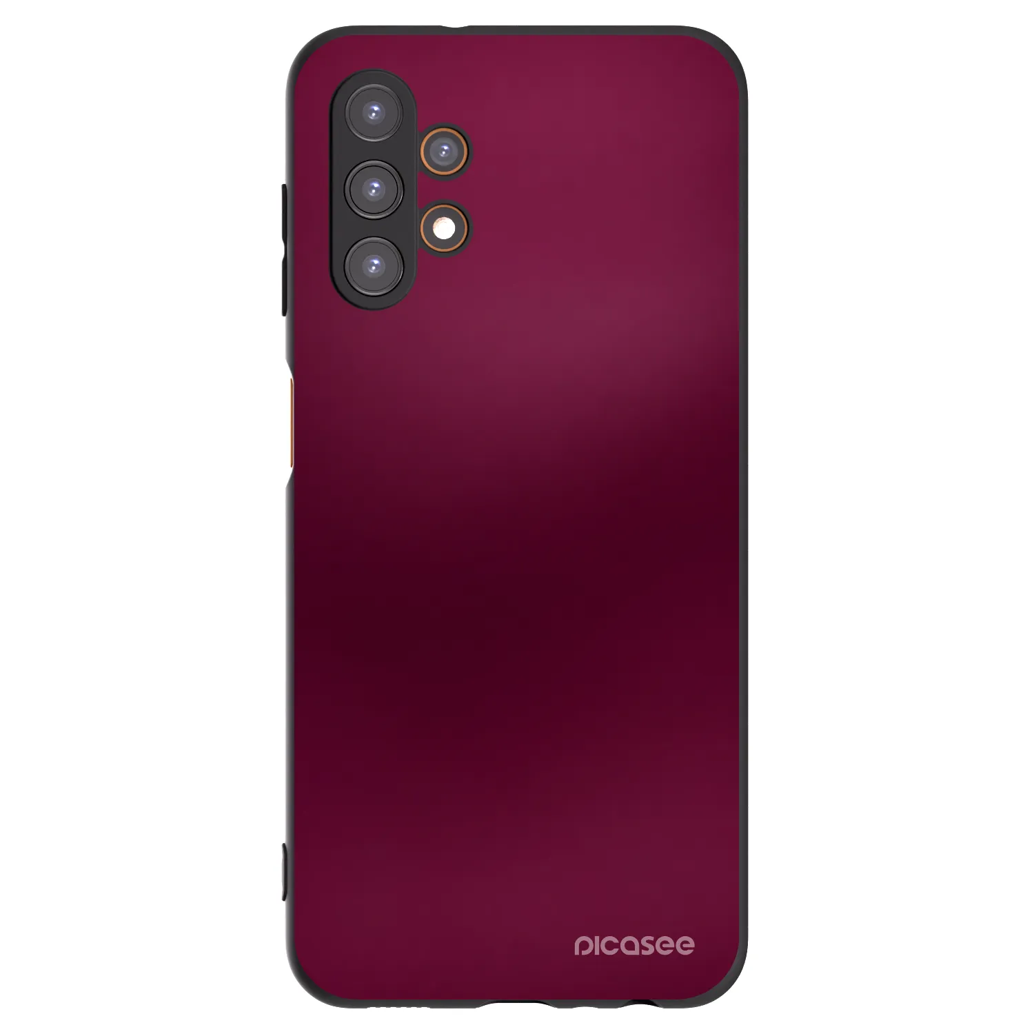 Picasee silikonový černý obal pro Samsung Galaxy A13 5G - Velvet Bordeaux