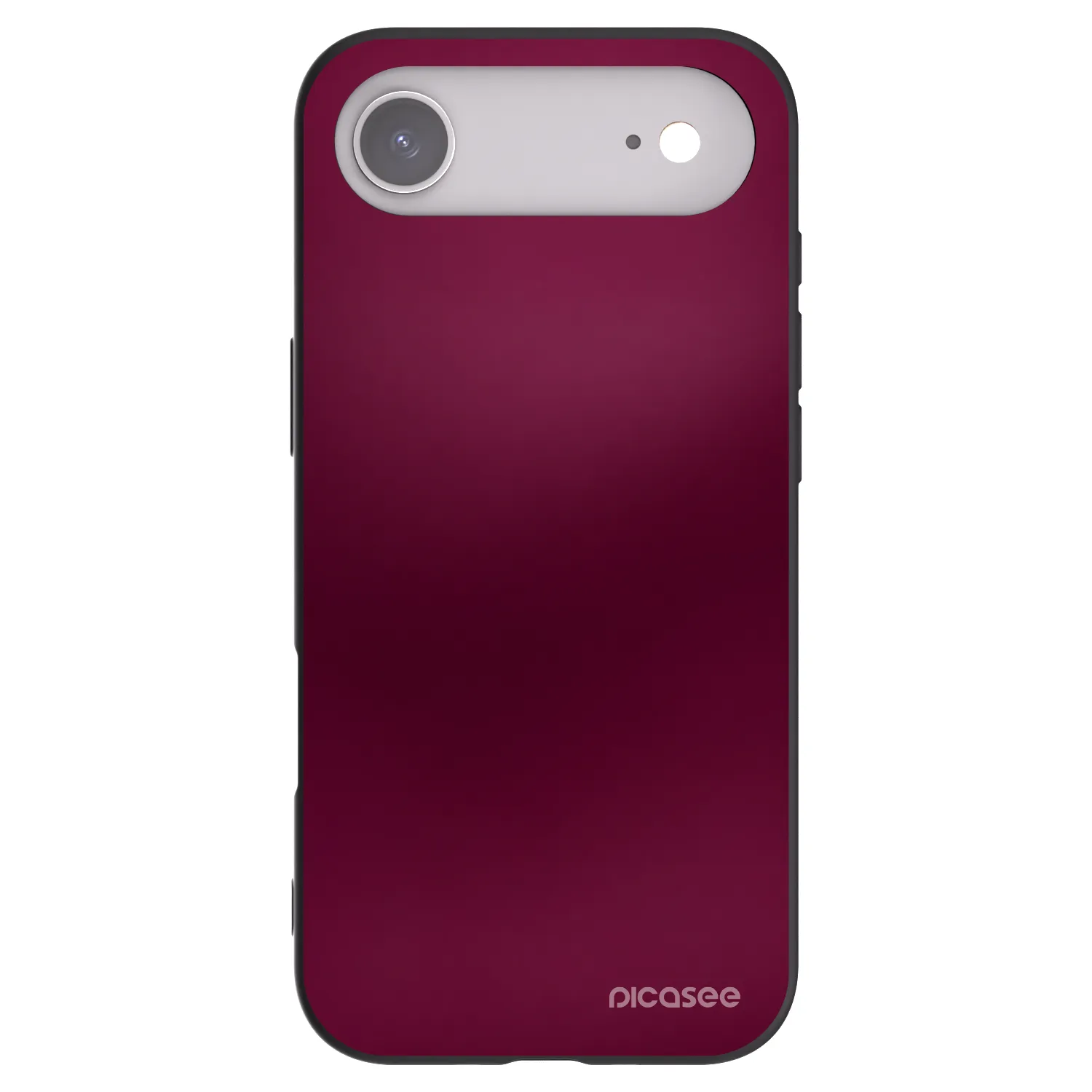 Picasee silikonový černý obal pro Apple iPhone Air - Velvet Bordeaux