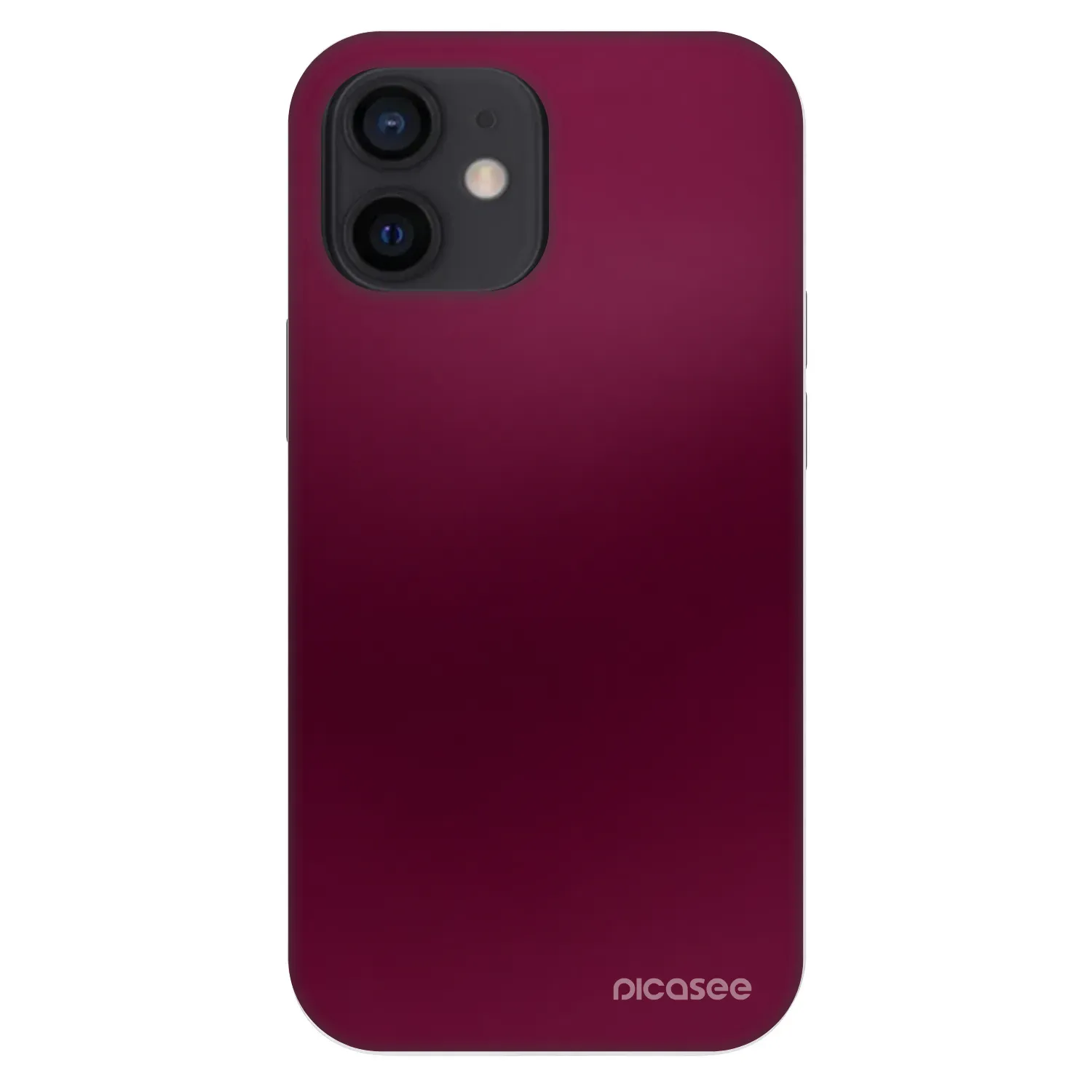 Picasee Fashion Case pro Apple iPhone 12 mini - Velvet Bordeaux