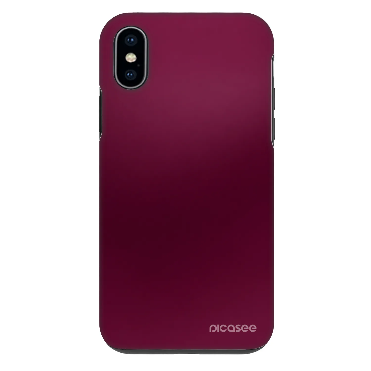 Picasee Fashion Case pro Apple iPhone X/XS - Velvet Bordeaux