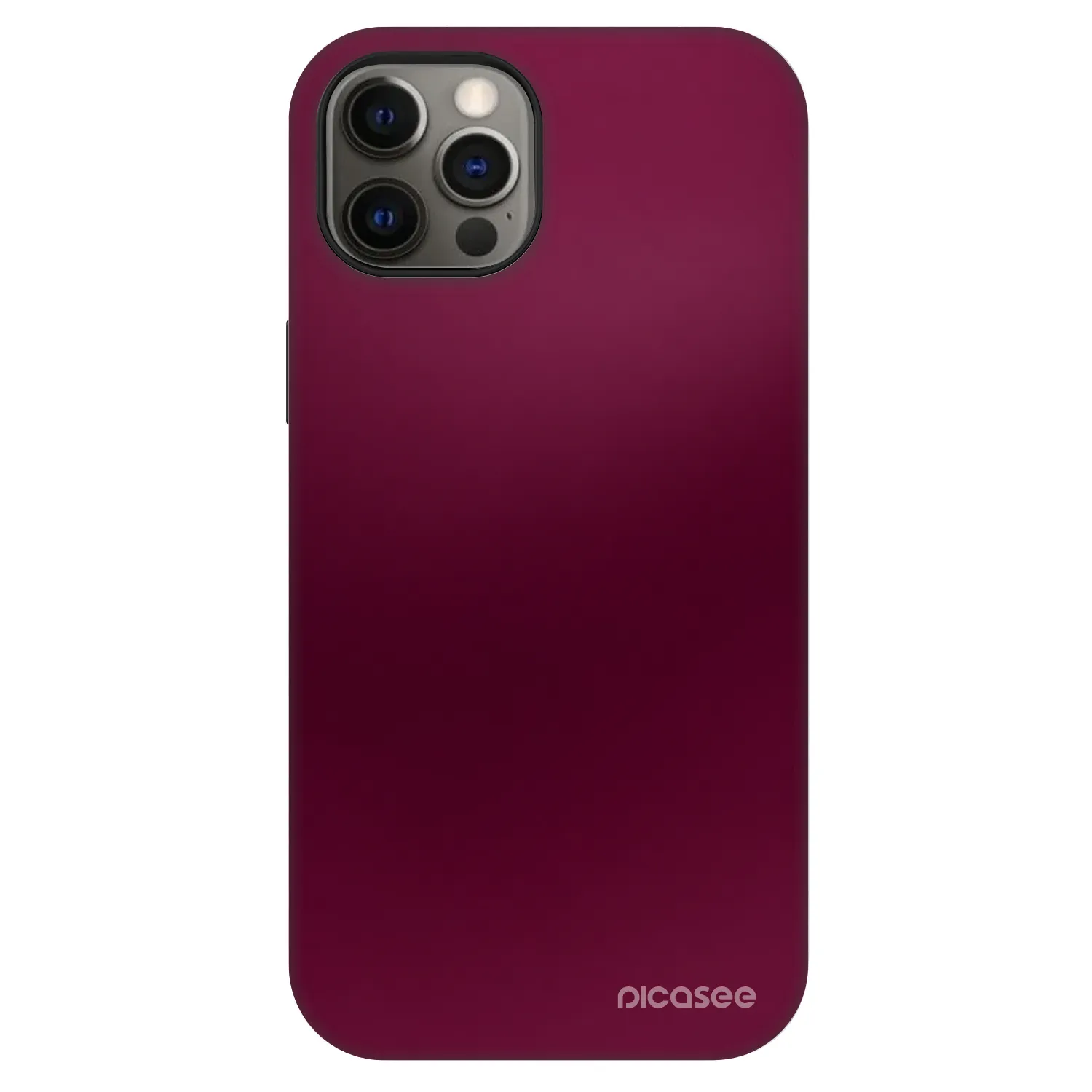 Picasee Fashion Case MagSafe Apple iPhone 12 - Velvet Bordeaux