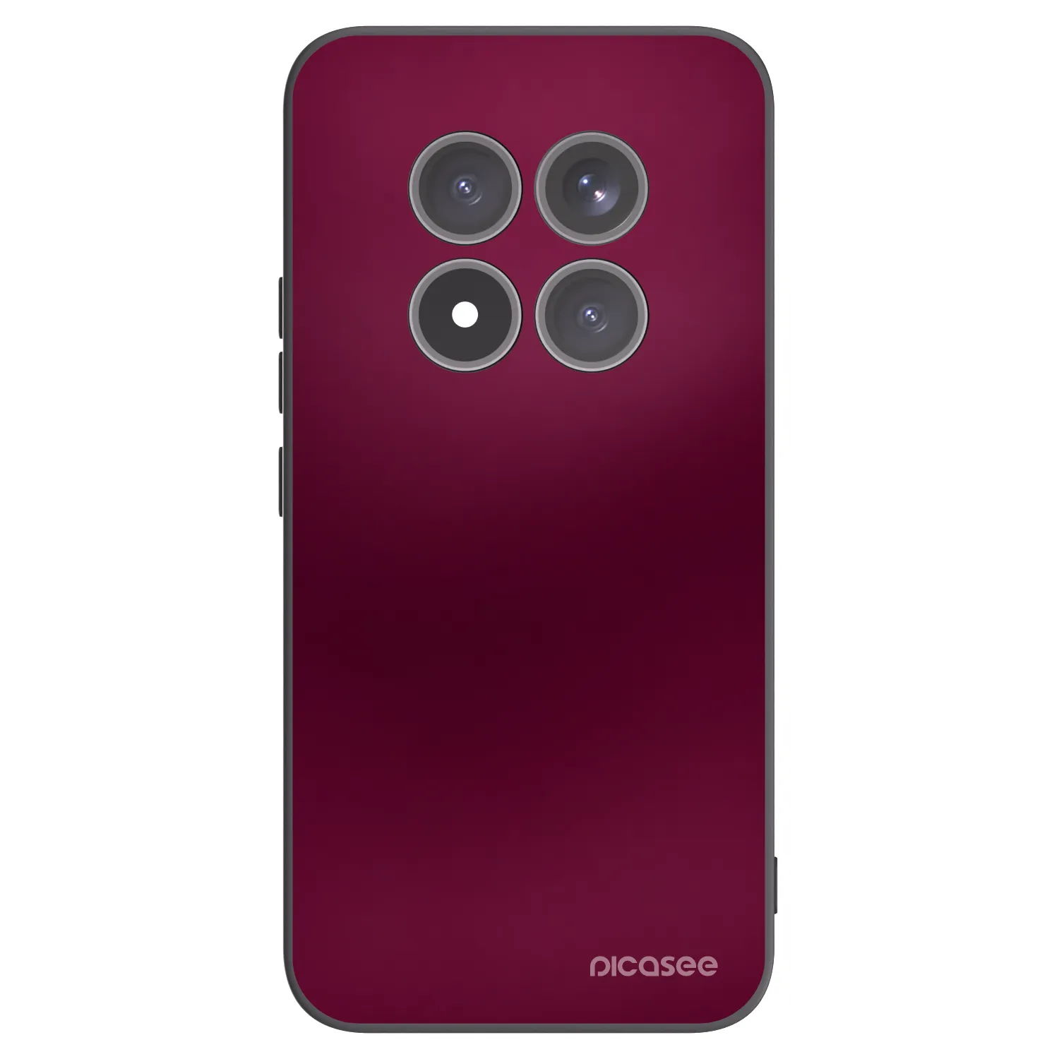 Picasee silikonový černý obal pro Xiaomi Redmi Note 15 Pro+ - Velvet Bordeaux