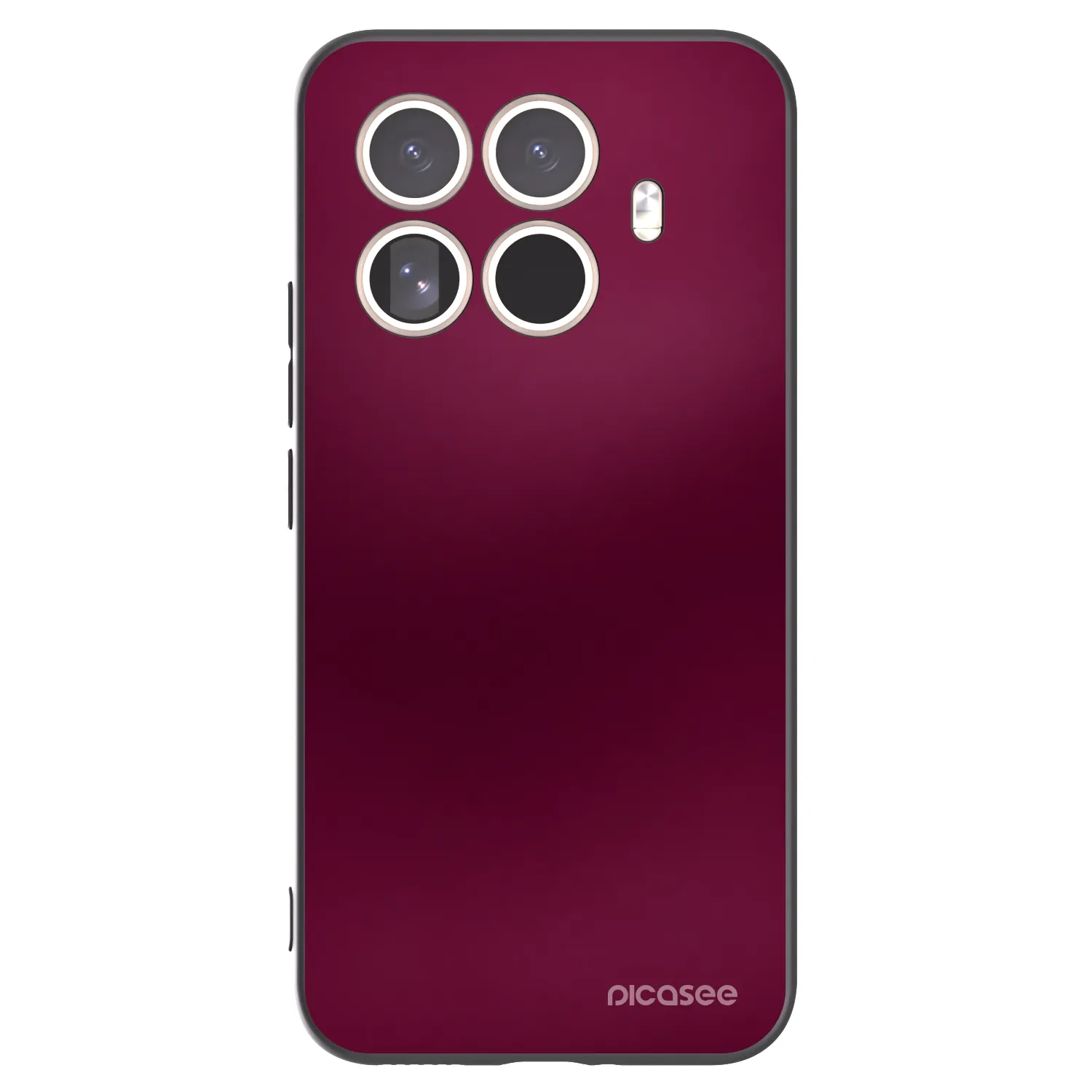 Picasee silikonový černý obal pro Xiaomi 15T Pro - Velvet Bordeaux