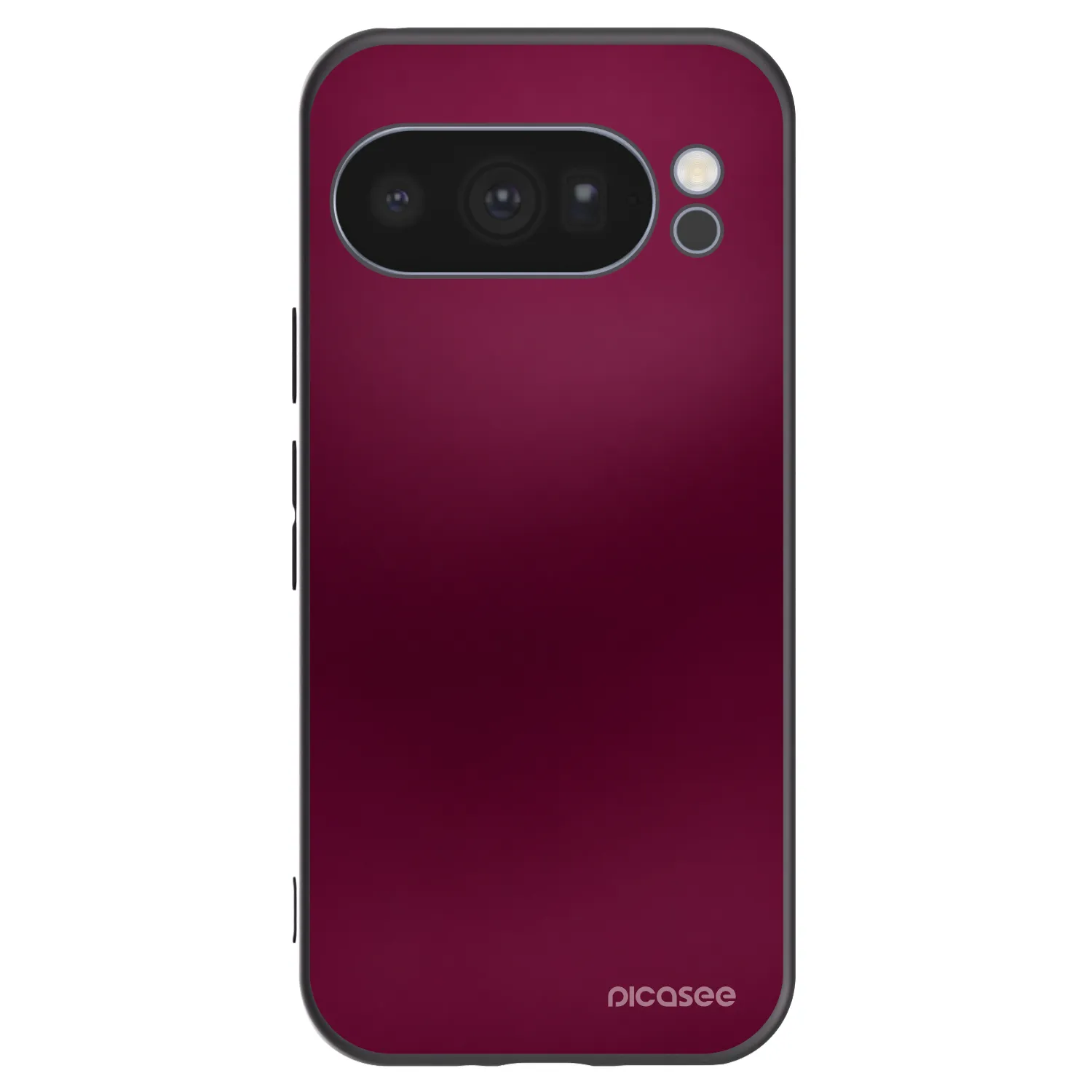 Picasee silikonový černý obal pro Google Pixel 10 Pro - Velvet Bordeaux