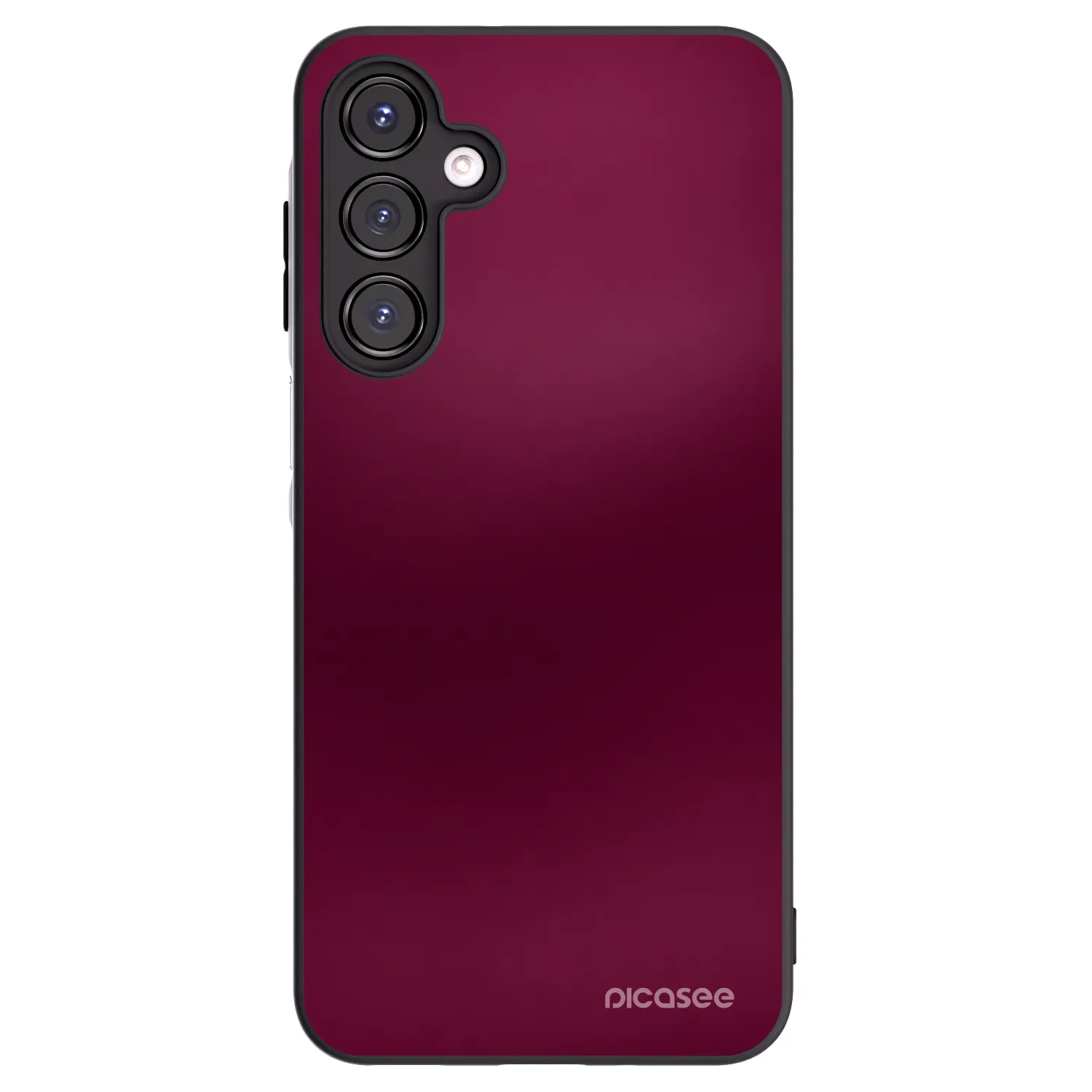 Picasee silikonový černý obal pro Samsung Galaxy A16 4G - Velvet Bordeaux