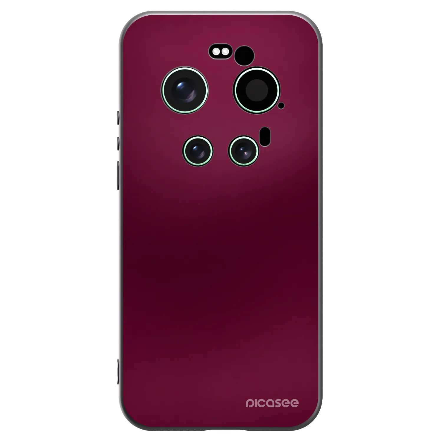 Picasee silikonový černý obal pro Xiaomi 17 Ultra - Velvet Bordeaux