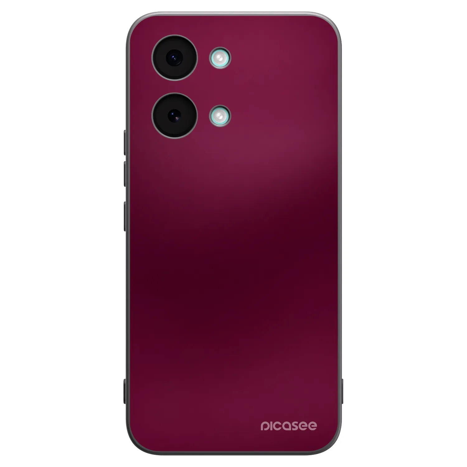 Picasee silikonový černý obal pro Xiaomi Poco X8 Pro Max - Velvet Bordeaux
