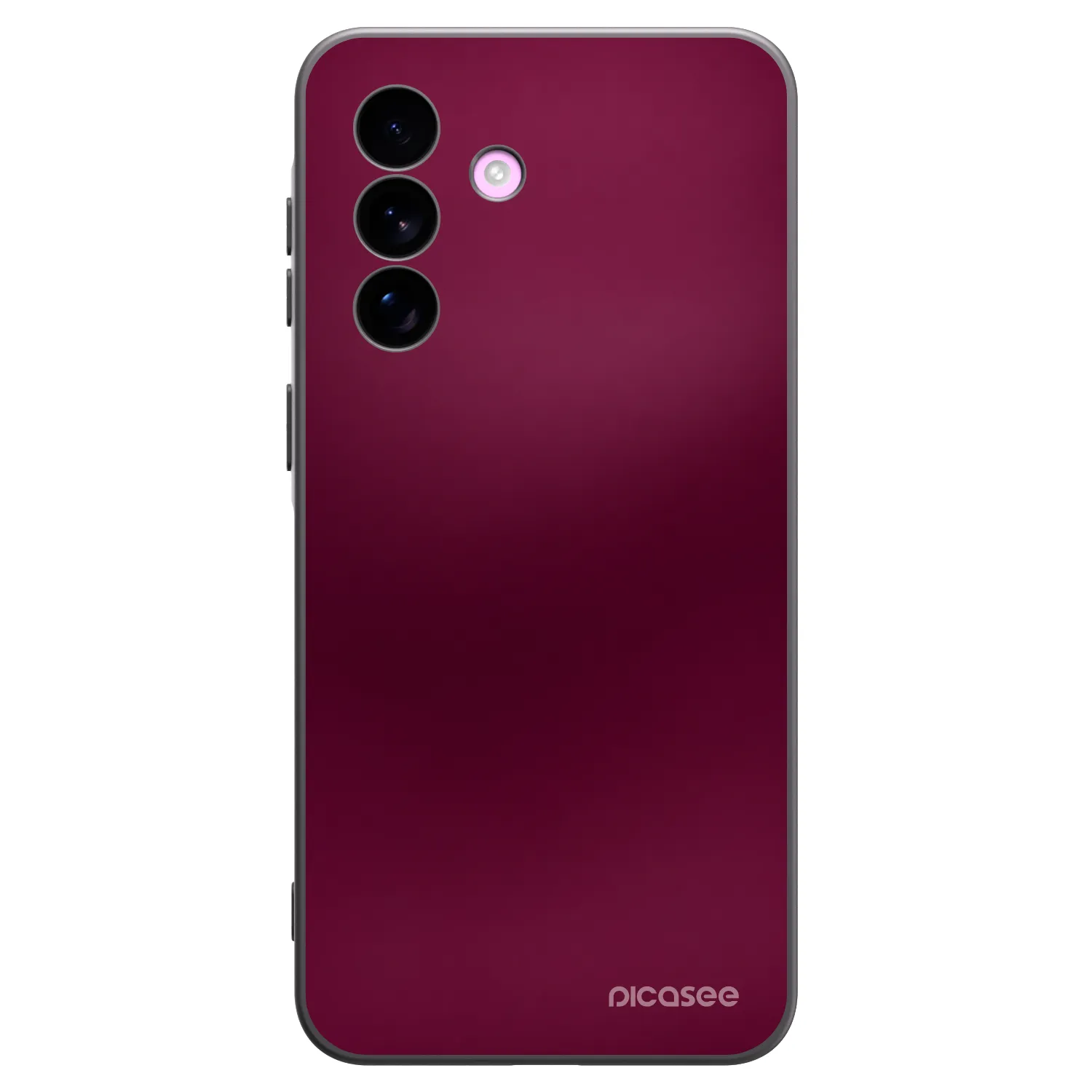 Picasee silikonový černý obal pro Samsung Galaxy A57 5G - Velvet Bordeaux