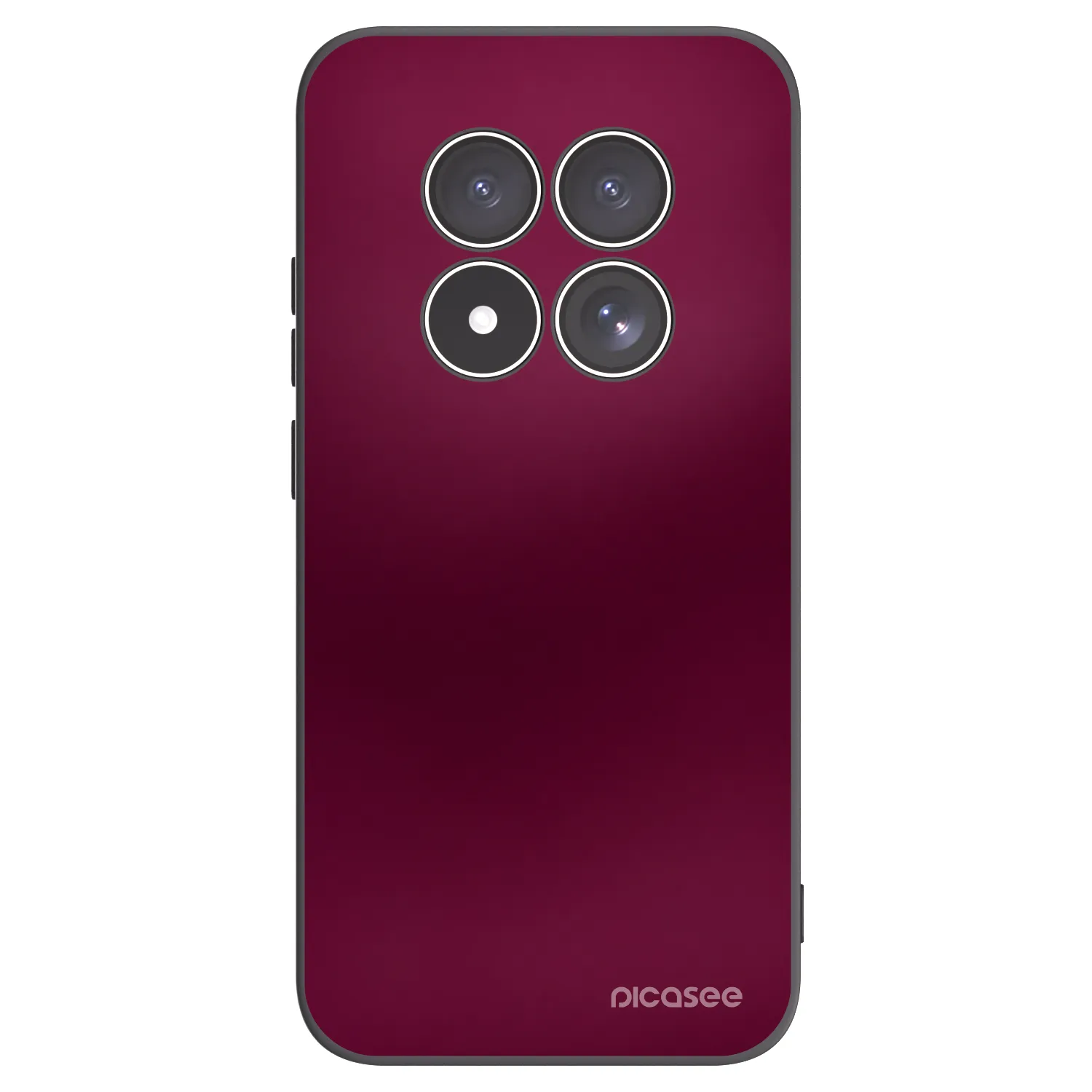 Picasee silikonový černý obal pro Xiaomi Redmi Note 15 Pro 5G - Velvet Bordeaux