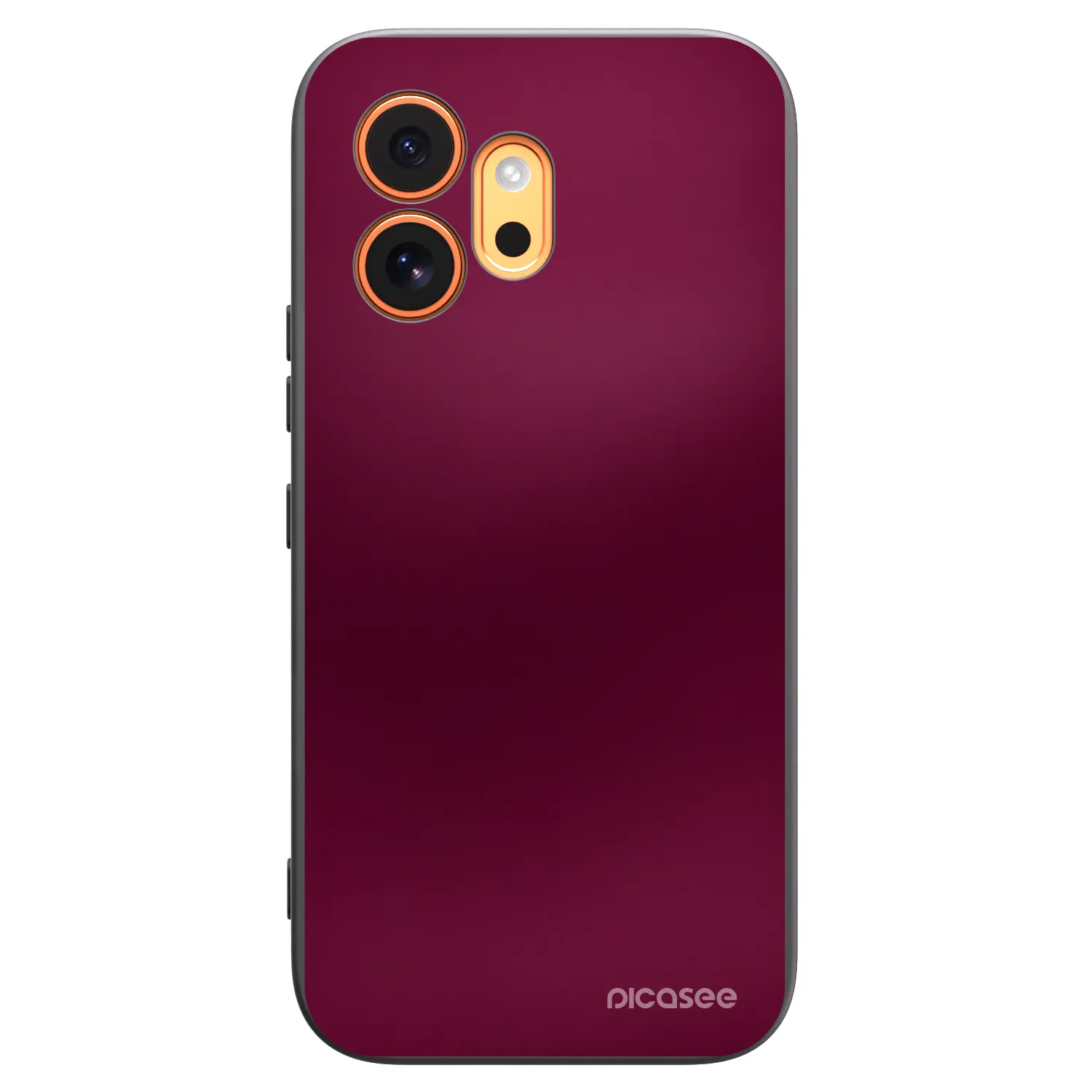 Picasee silikonový černý obal pro Honor 600 - Velvet Bordeaux
