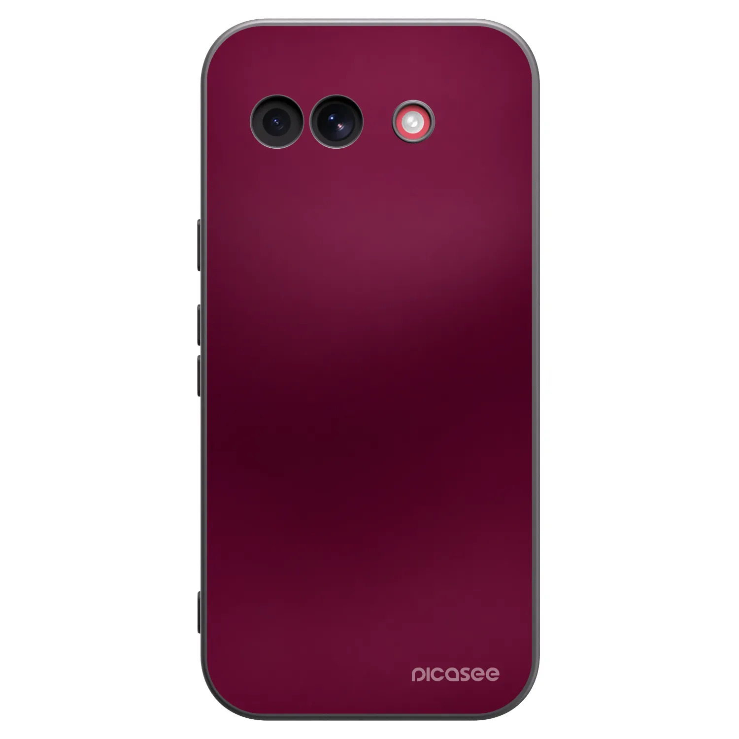 Picasee silikonový černý obal pro Google Pixel 10a - Velvet Bordeaux