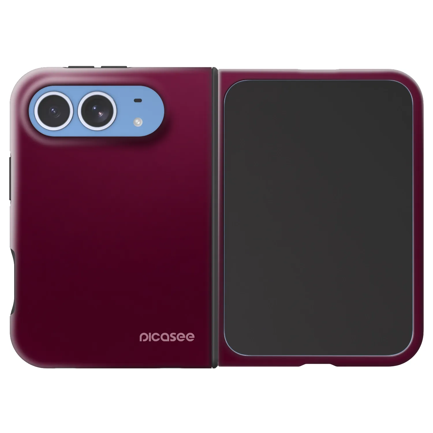Picasee Fashion Case MagSafe Apple iPhone Duo - Velvet Bordeaux