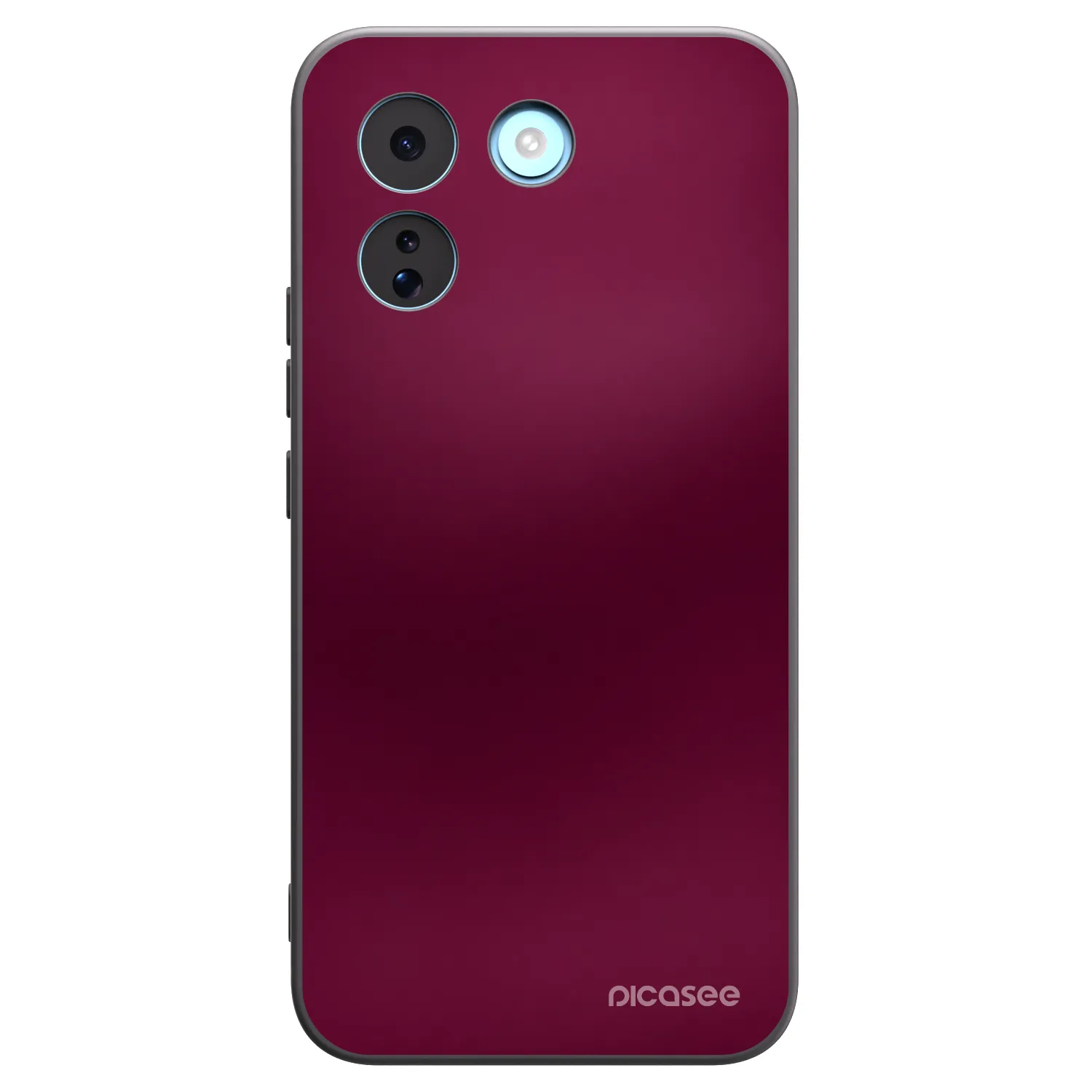 Picasee silikonový černý obal pro Xiaomi Redmi Note 17 Pro MAX 5G - Velvet Bordeaux