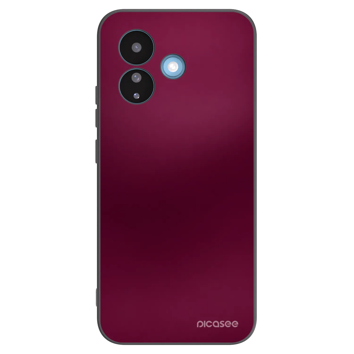 Picasee silikonový černý obal pro Xiaomi Redmi Note 17 Pro 5G - Velvet Bordeaux