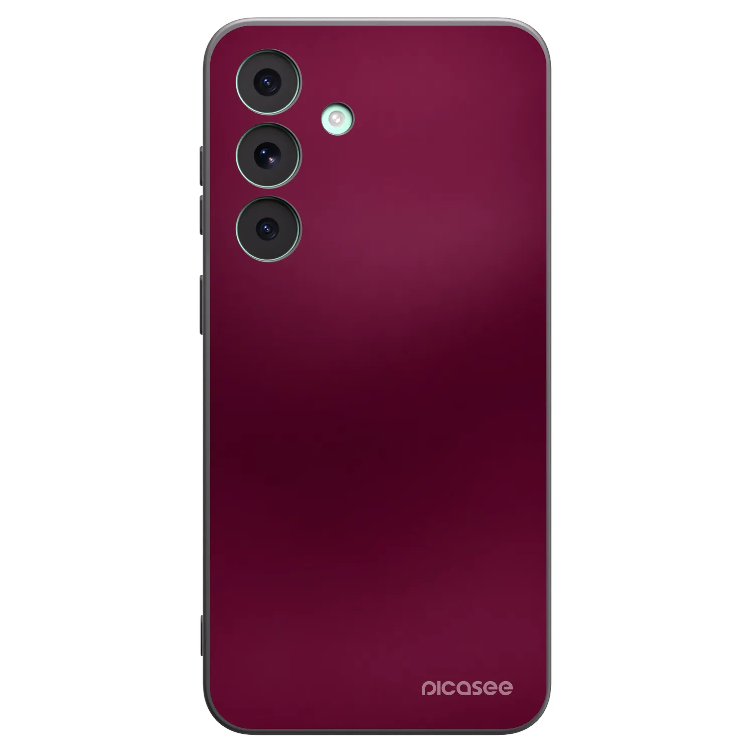 Picasee silikonový černý obal pro Samsung Galaxy S26 FE - Velvet Bordeaux