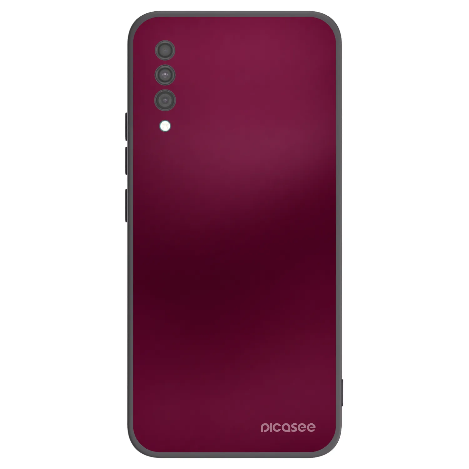 Picasee silikonový černý obal pro Samsung Galaxy A30s A307F - Velvet Bordeaux