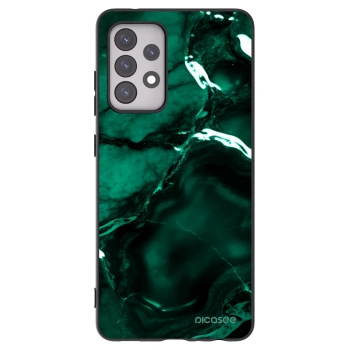 Picasee silikonový černý obal pro Samsung Galaxy A52s 5G A528B - Dark emerald