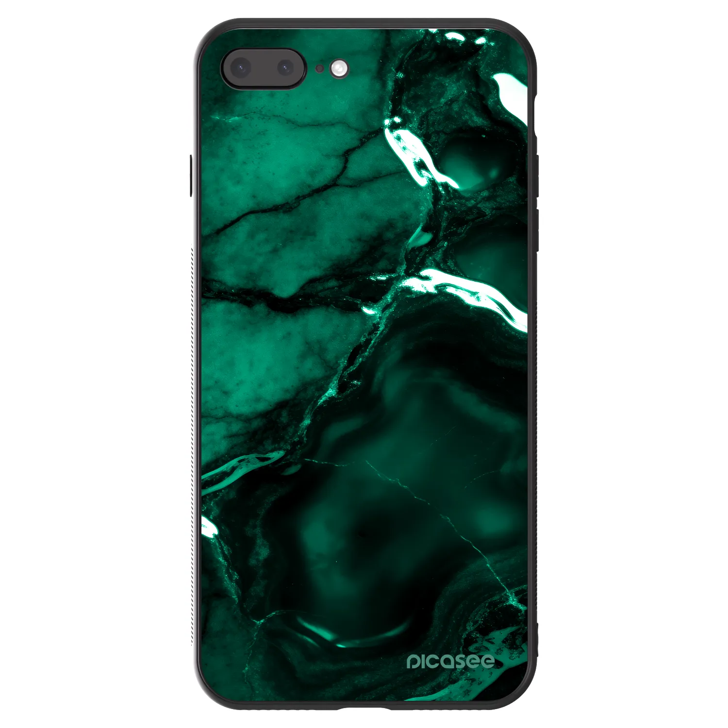 Picasee ULTIMATE CASE pro Apple iPhone 7 Plus - Dark emerald
