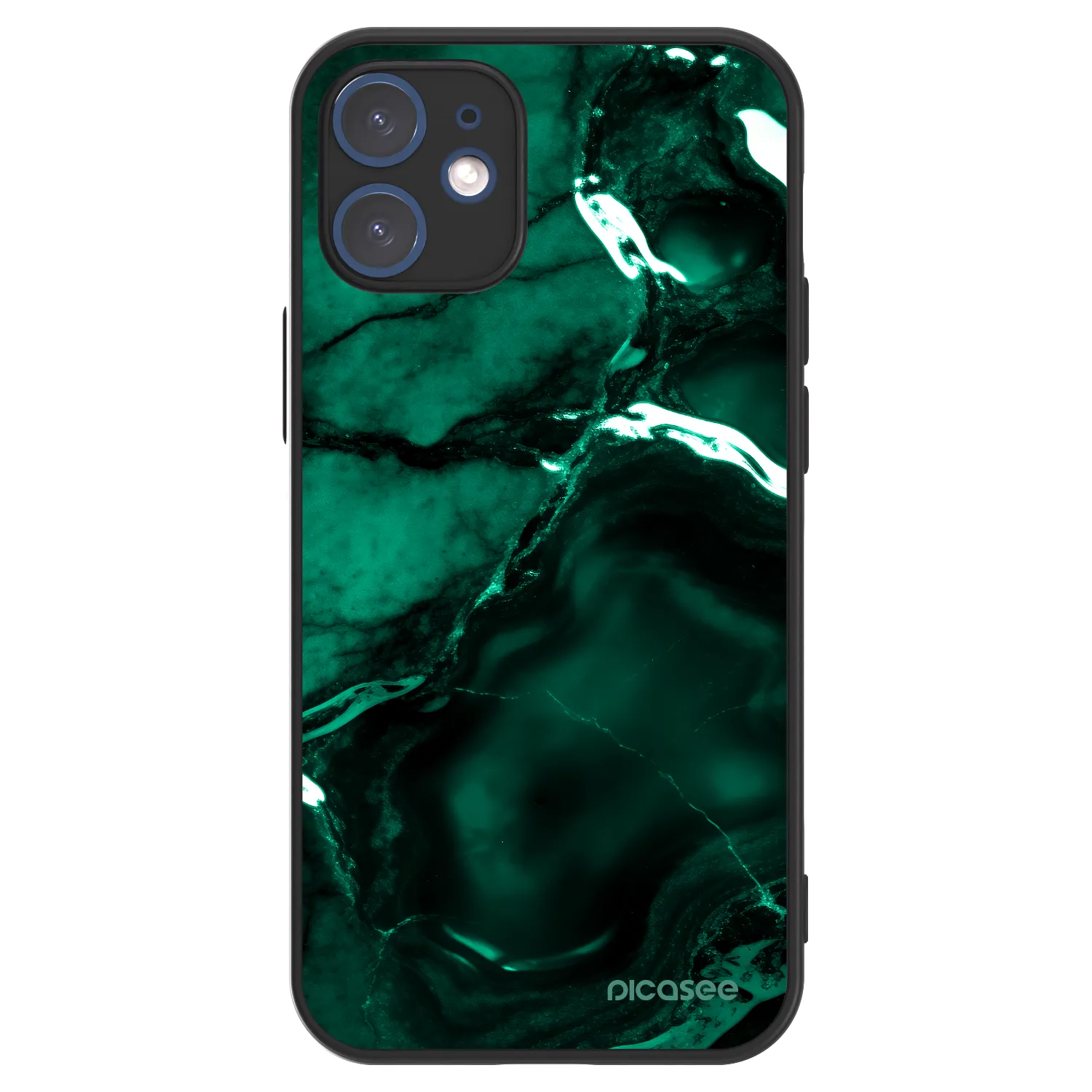 Picasee ULTIMATE CASE pro Apple iPhone 12 mini - Dark emerald