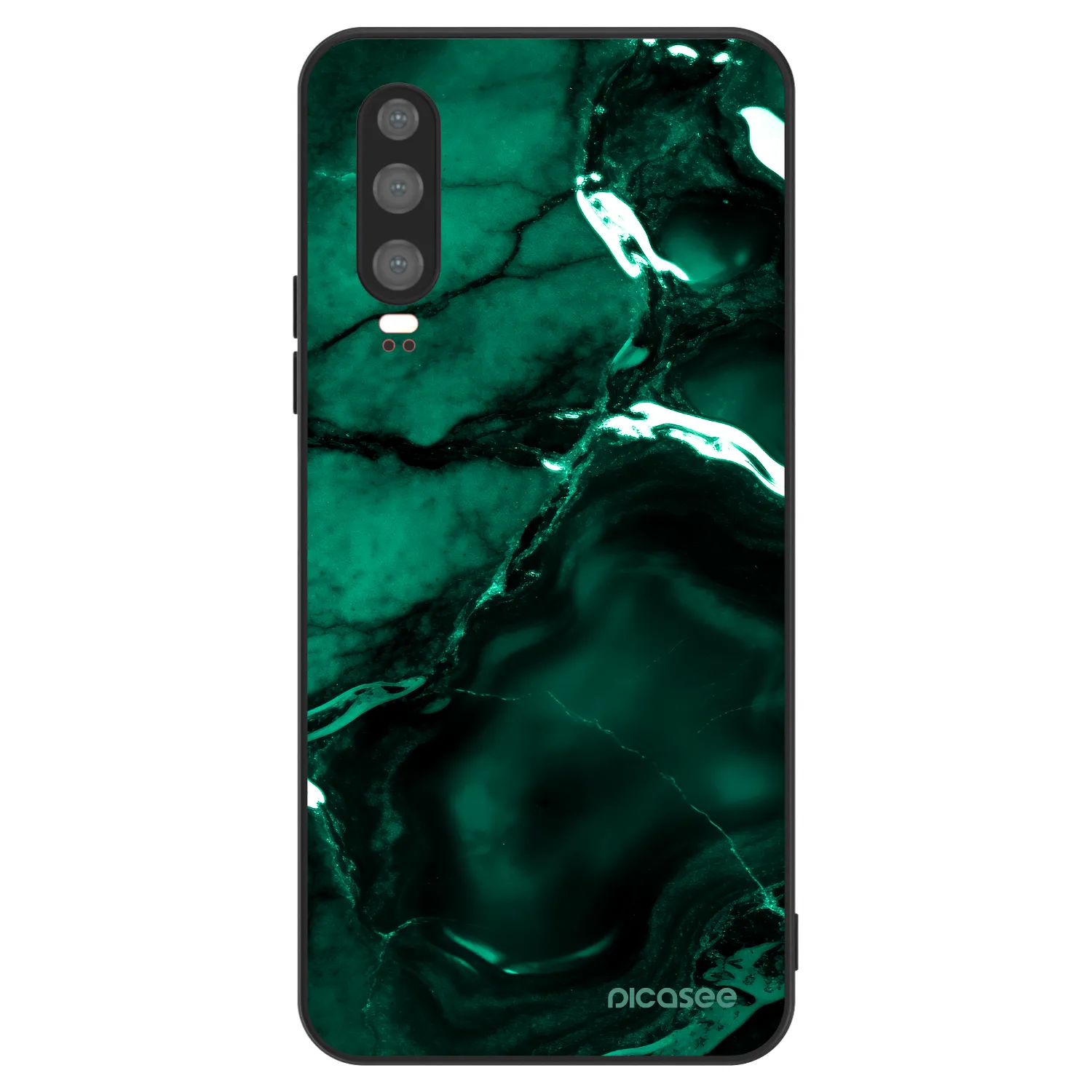 Picasee ULTIMATE CASE pro Huawei P30 - Dark emerald