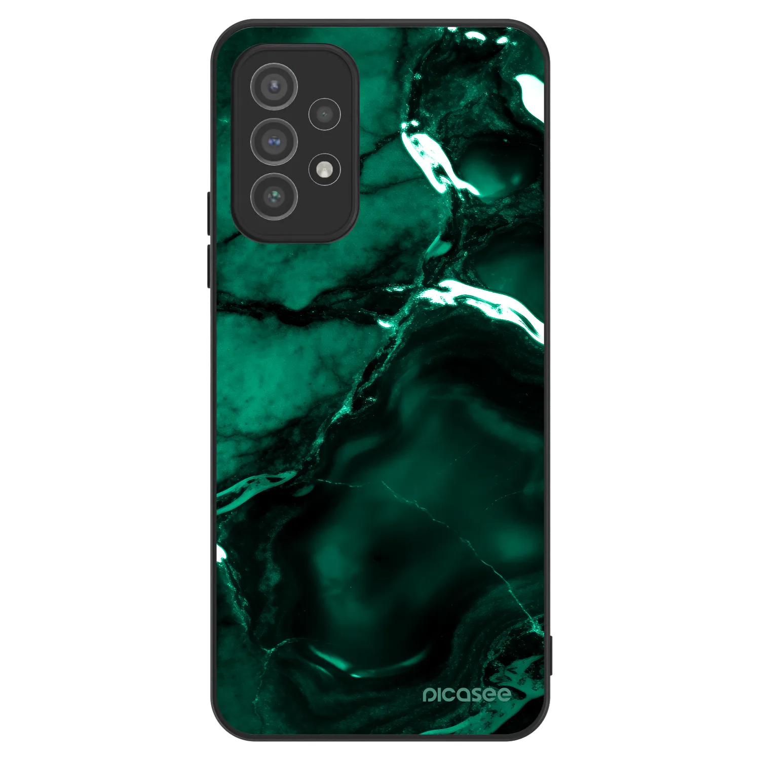 Picasee ULTIMATE CASE pro Samsung Galaxy A72 A725F - Dark emerald