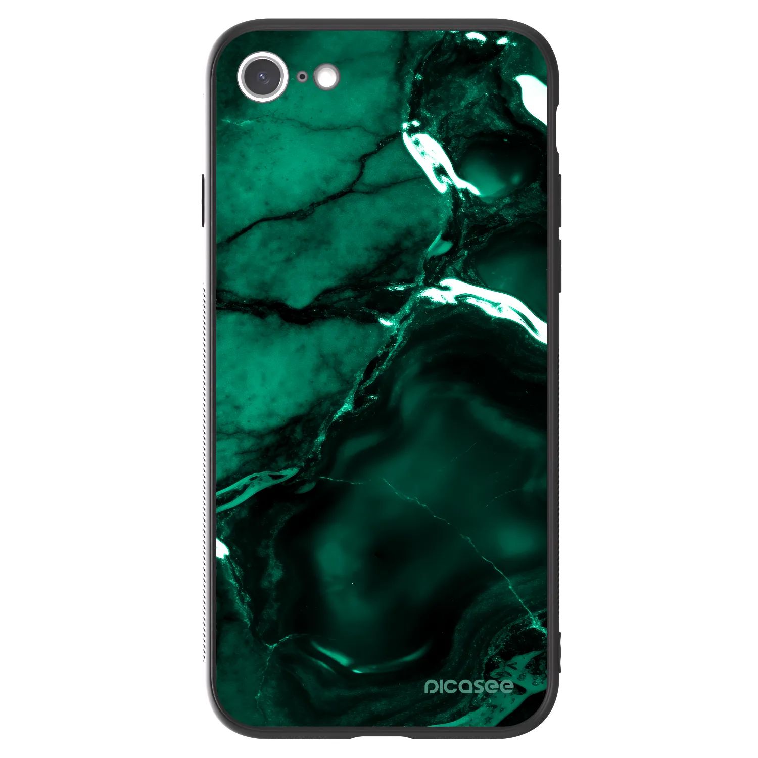 Picasee ULTIMATE CASE pro Apple iPhone SE 2020 - Dark emerald