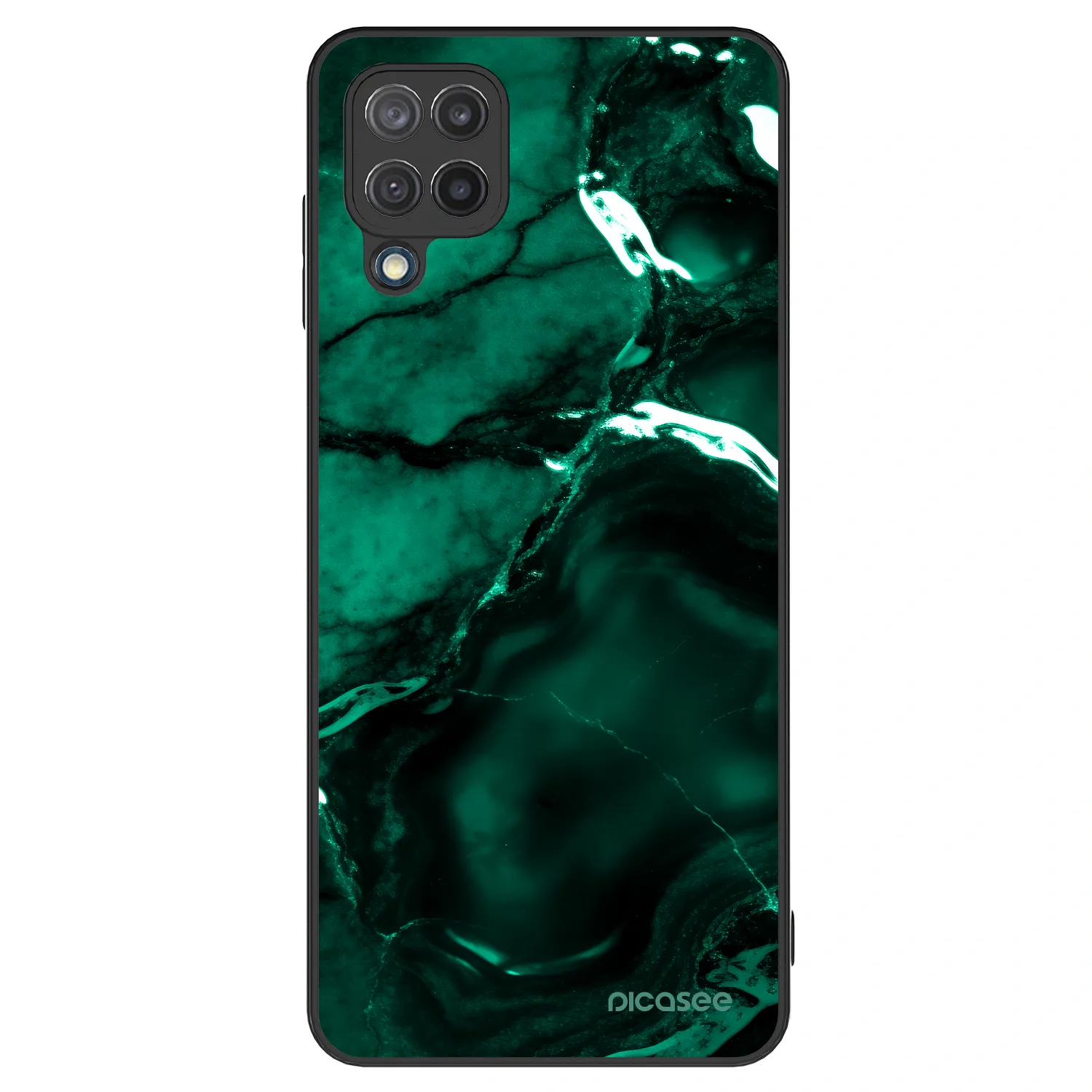 Picasee ULTIMATE CASE pro Samsung Galaxy M12 M127F - Dark emerald