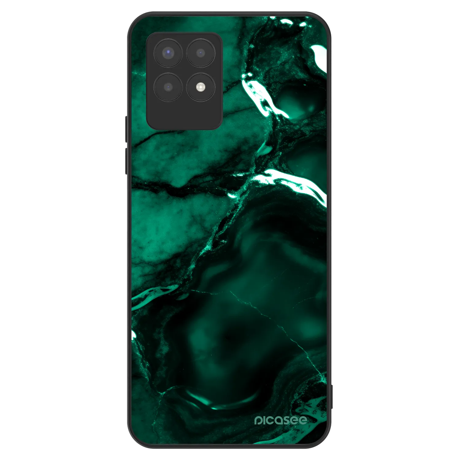 Picasee ULTIMATE CASE pro Realme 8i - Dark emerald