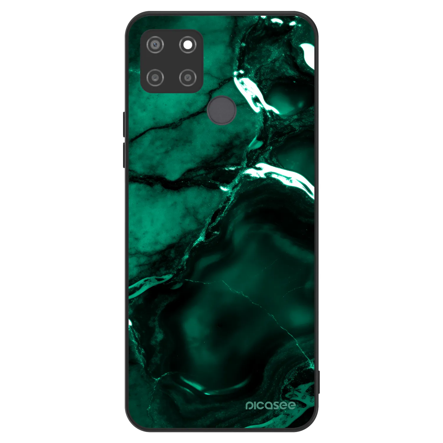 Picasee ULTIMATE CASE pro Realme C21Y - Dark emerald