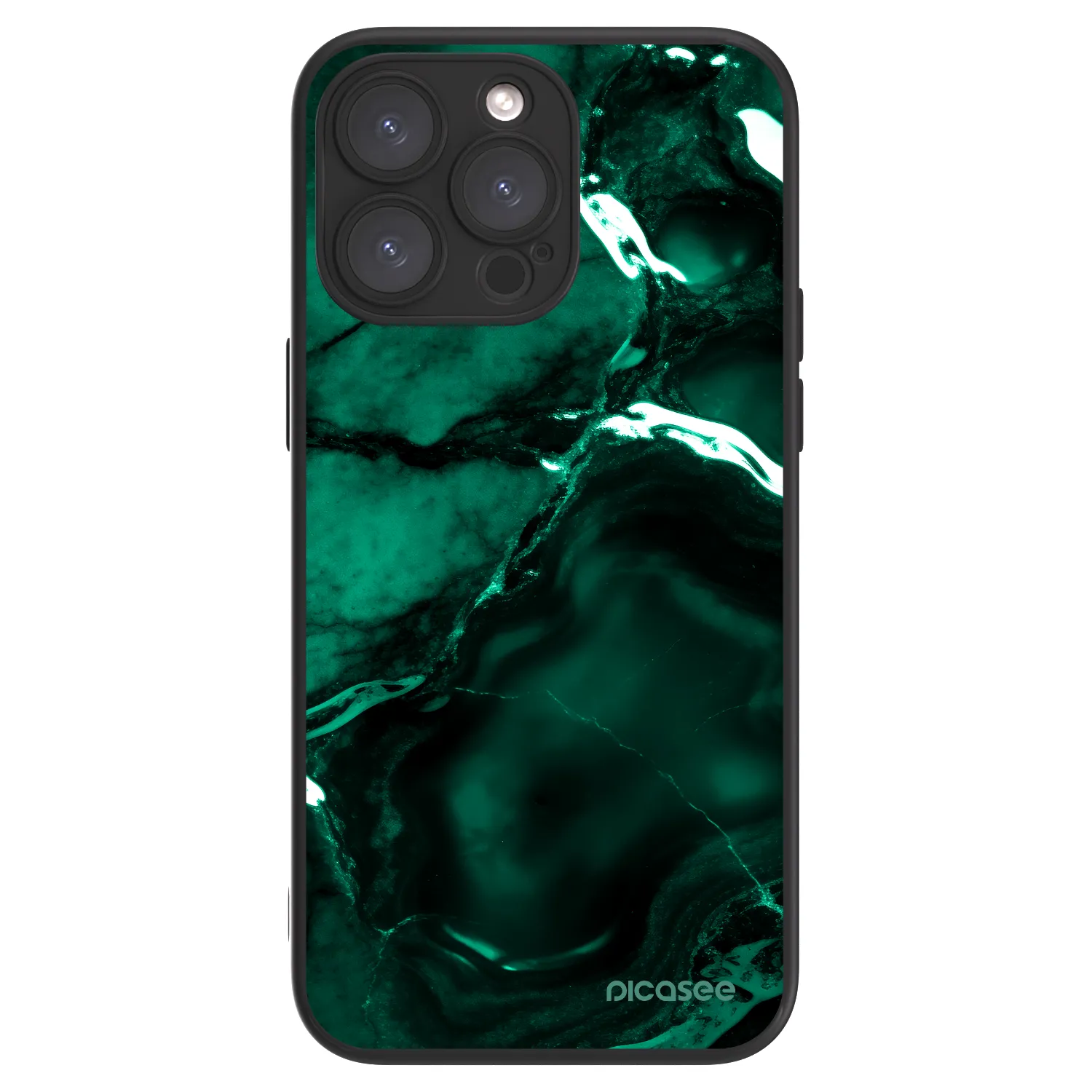 Picasee ULTIMATE CASE MagSafe pro Apple iPhone 15 Pro Max - Dark emerald