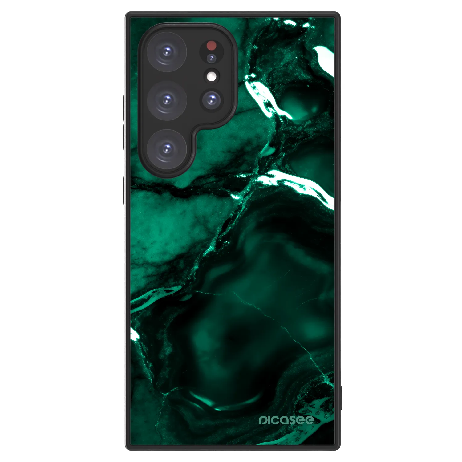 Picasee ULTIMATE CASE pro Samsung Galaxy S24 Ultra S928B 5G - Dark emerald