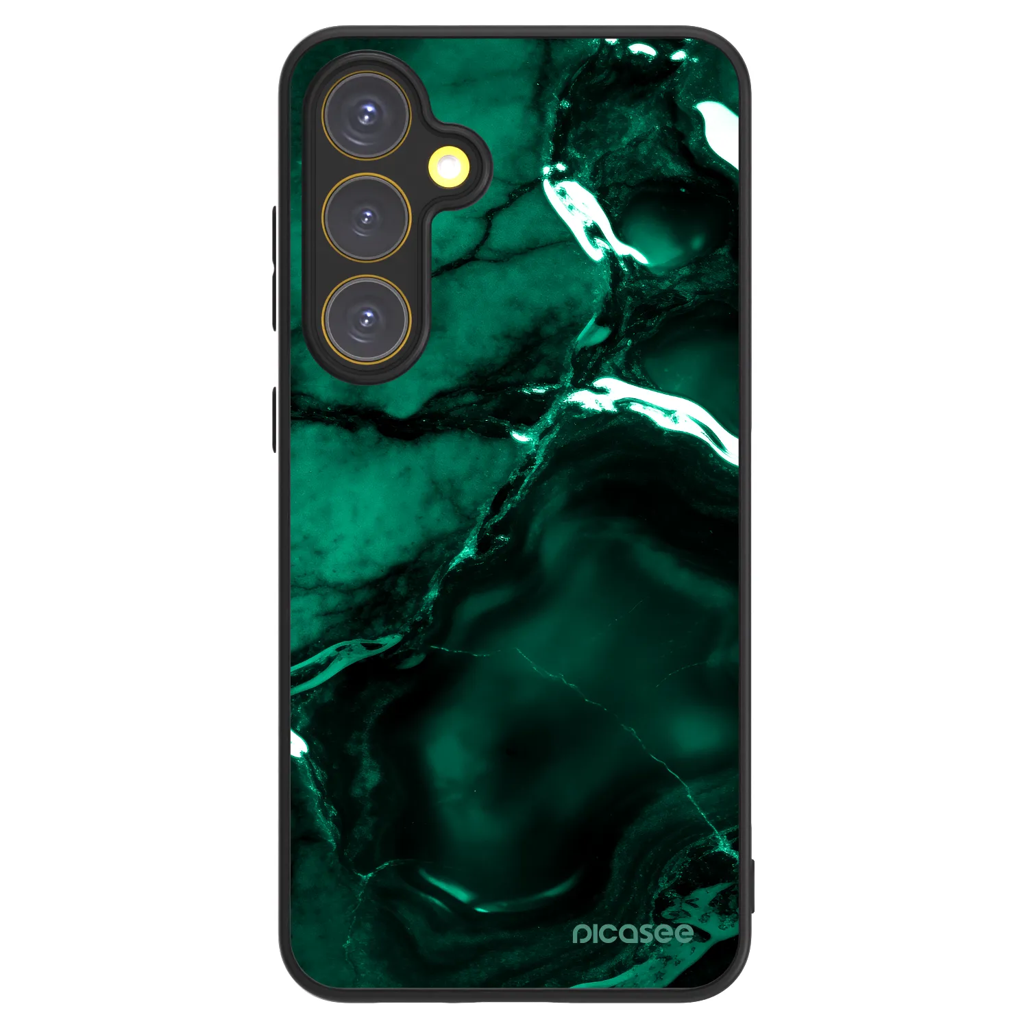 Picasee ULTIMATE CASE pro Samsung Galaxy S24 FE S721B - Dark emerald