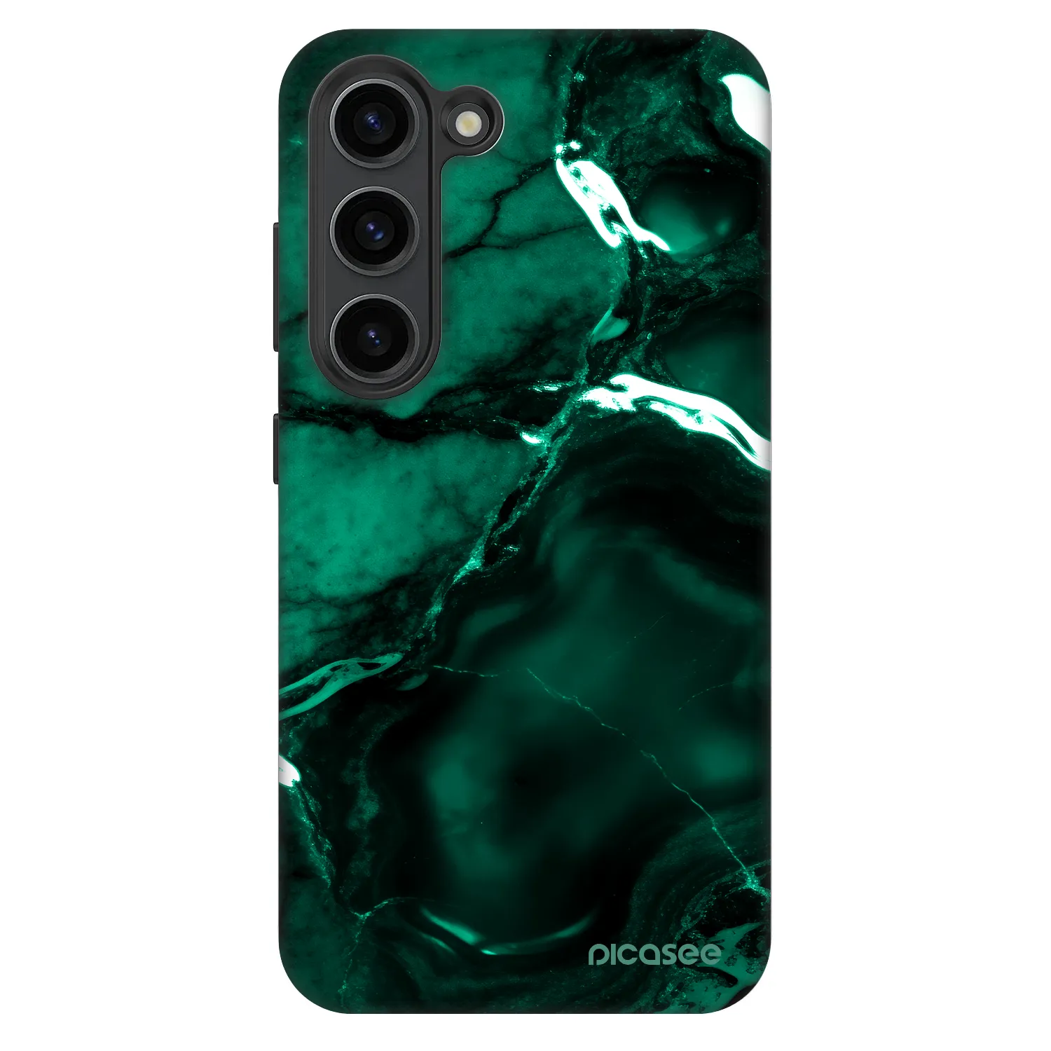 Picasee Fashion Case pro Samsung Galaxy S23+ 5G - Dark emerald