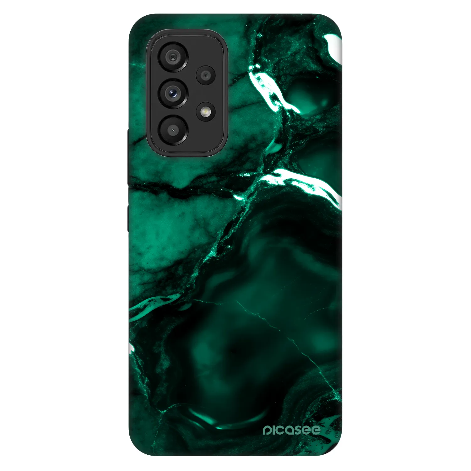 Picasee Fashion Case pro Samsung Galaxy A53 5G A536 - Dark emerald