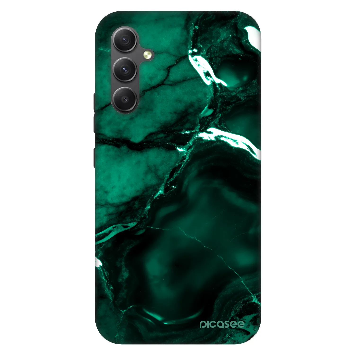 Picasee Fashion Case pro Samsung Galaxy A34 5G A346B - Dark emerald