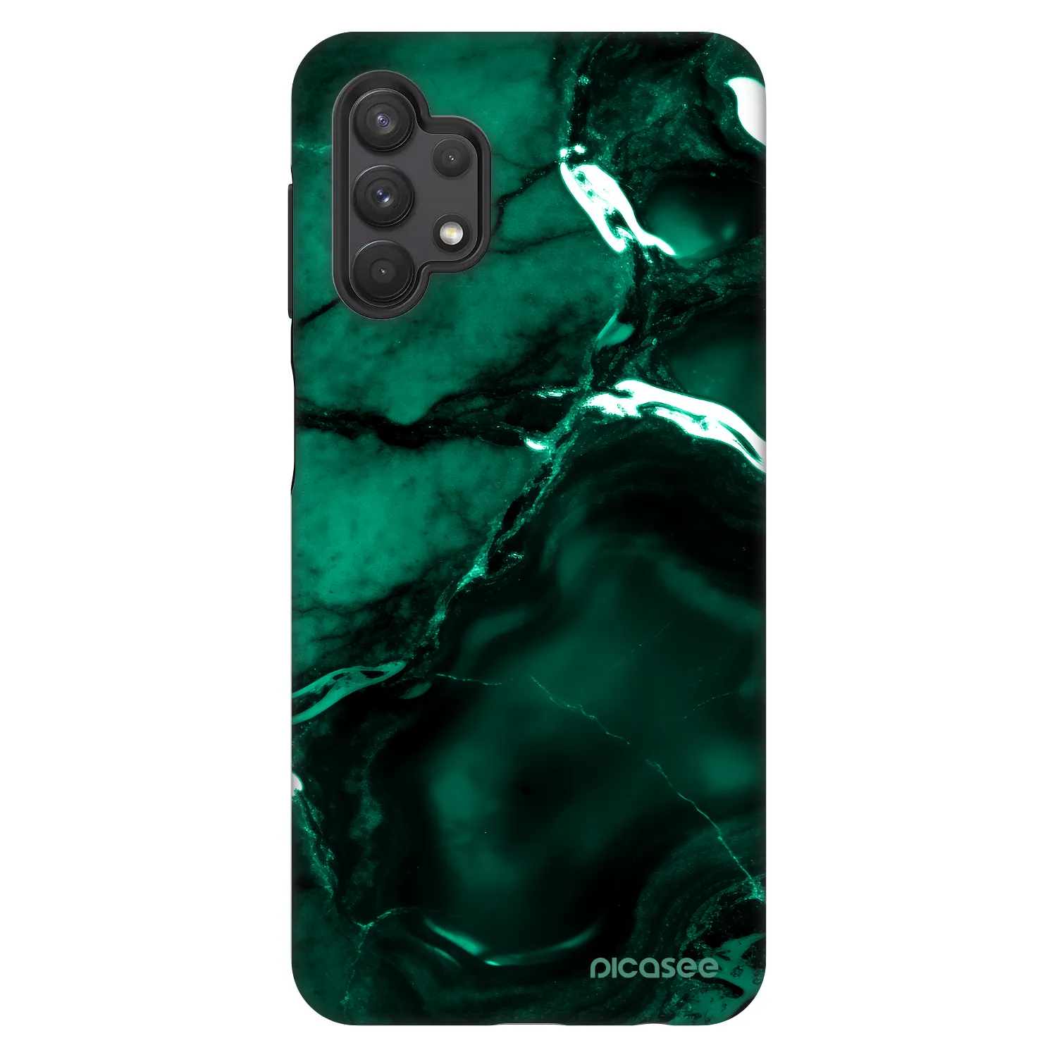 Picasee Fashion Case pro Samsung Galaxy A32 5G A326B - Dark emerald