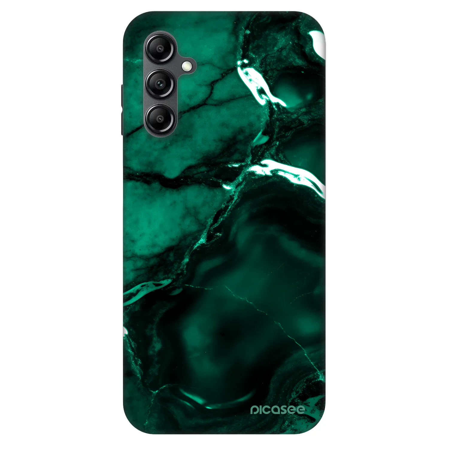 Picasee Fashion Case pro Samsung Galaxy A14 4G A145R - Dark emerald
