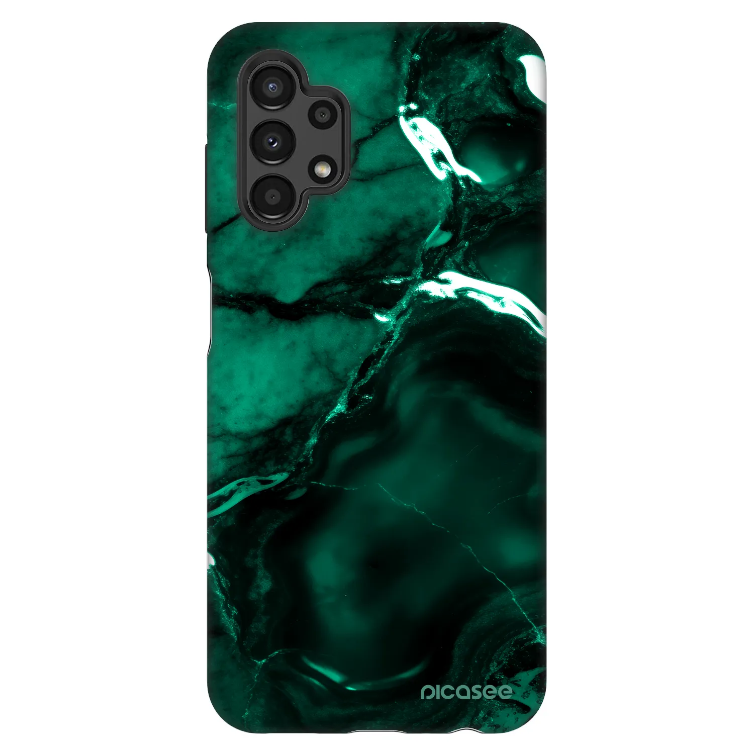 Picasee Fashion Case pro Samsung Galaxy A13 4G A135 - Dark emerald