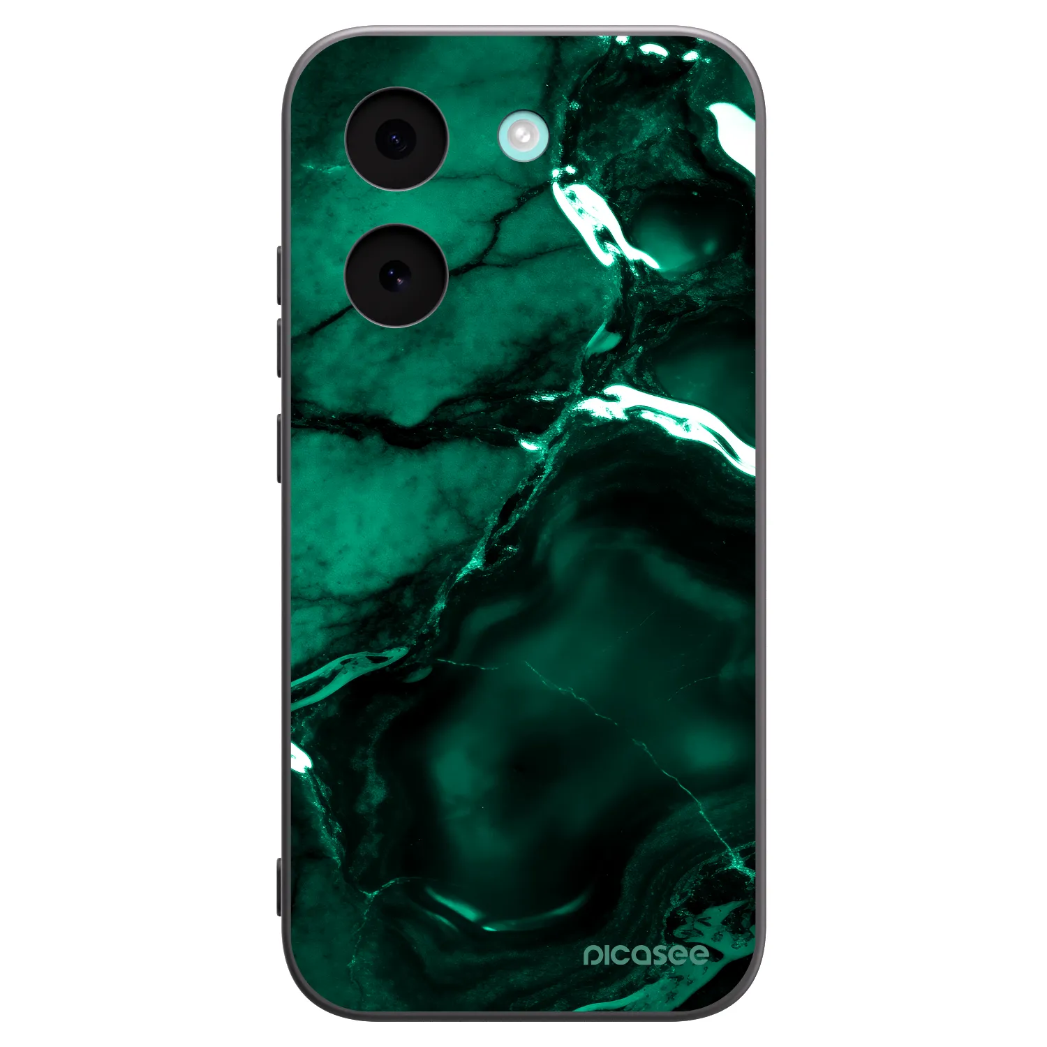 Picasee silikonový černý obal pro Xiaomi Poco X8 Pro - Dark emerald