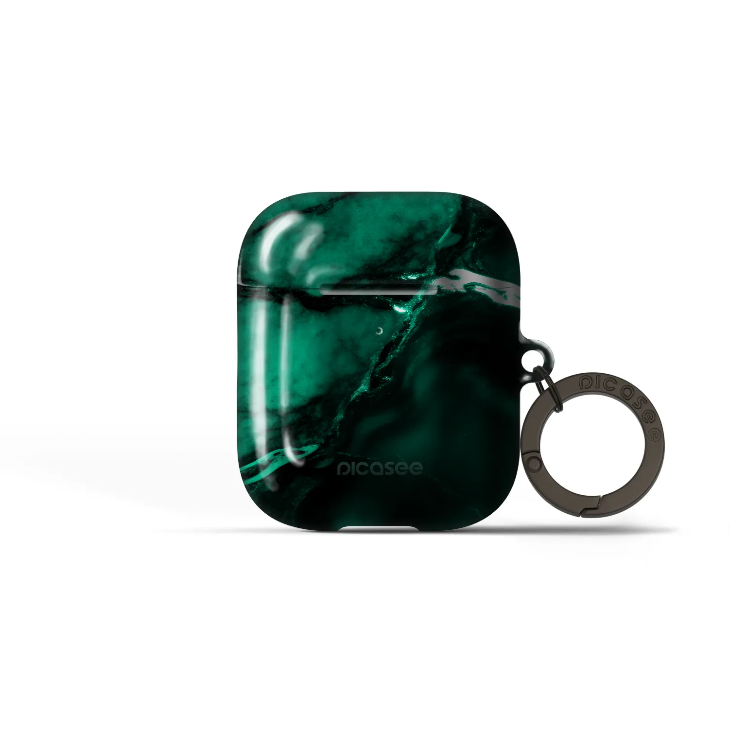 Picasee Obal pro Apple AirPods 2 - Dark emerald