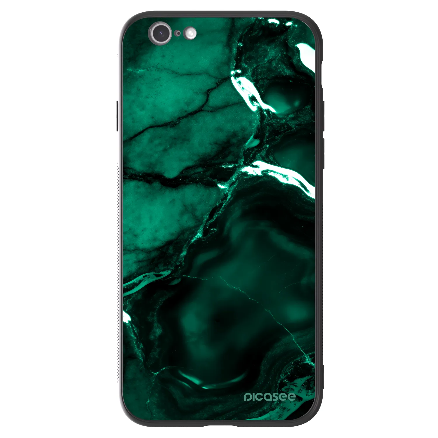 Picasee ULTIMATE CASE pro Apple iPhone 6/6S - Dark emerald