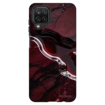 Picasee Fashion Case pro Samsung Galaxy A12 A125F - Cherry stone