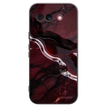 Picasee silikonový černý obal pro Google Pixel 10a - Cherry stone