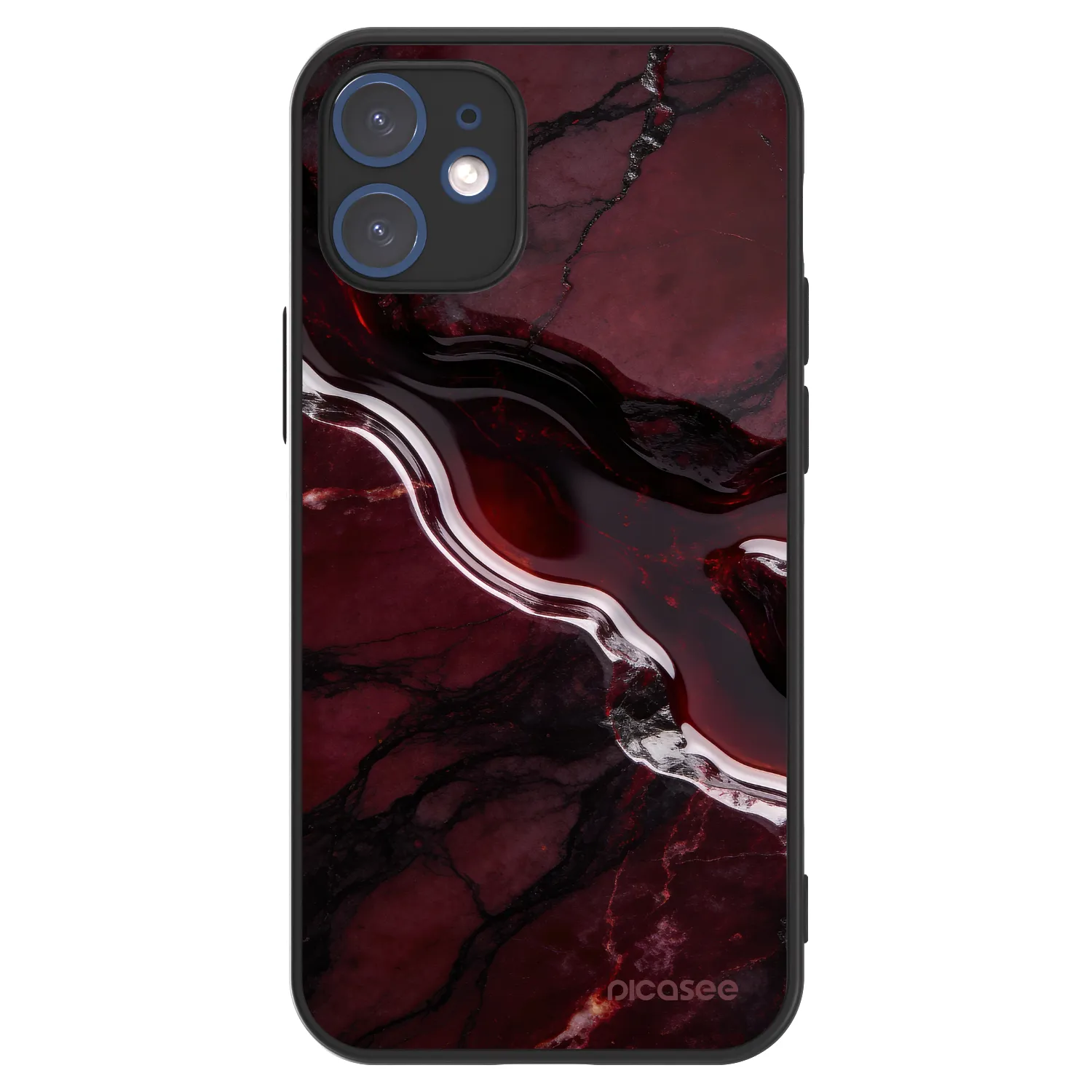 Picasee ULTIMATE CASE pro Apple iPhone 12 mini - Cherry stone