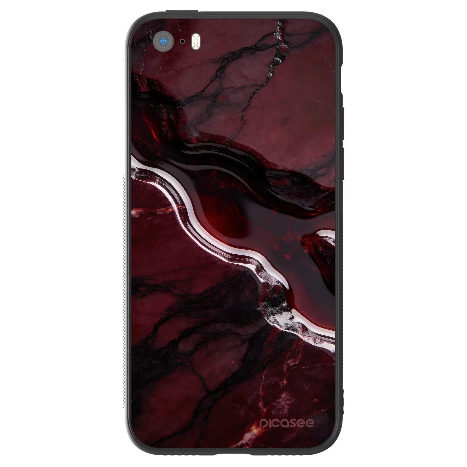 Picasee ULTIMATE CASE pro Apple iPhone 5/5S/SE - Cherry stone
