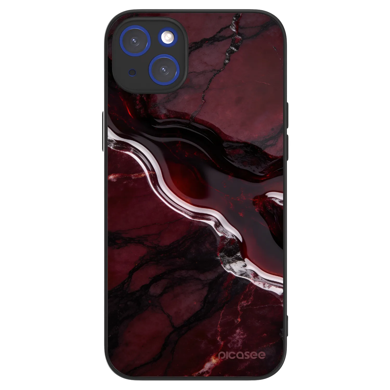 Picasee ULTIMATE CASE MagSafe pro Apple iPhone 14 Plus - Cherry stone